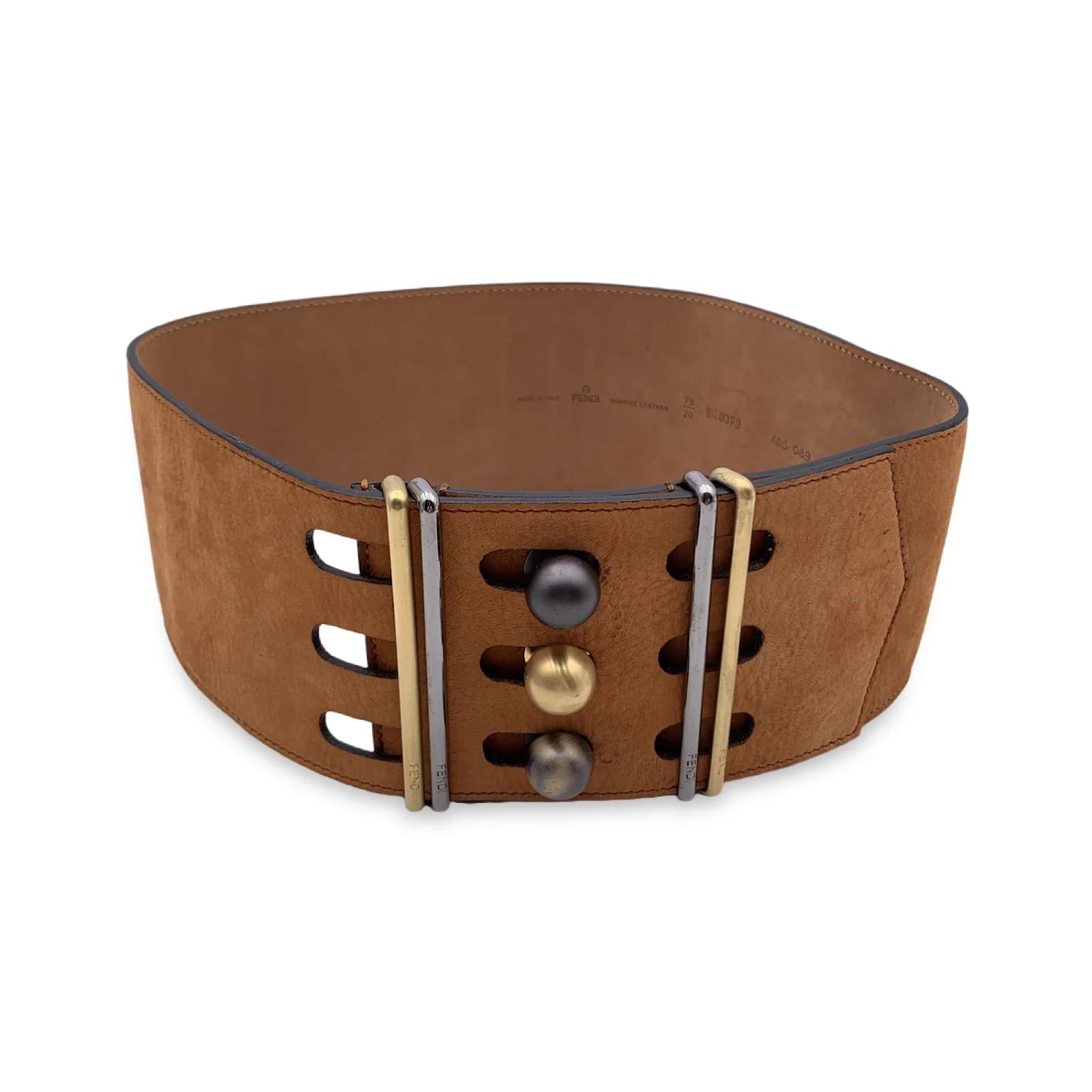 Fendi belt size online