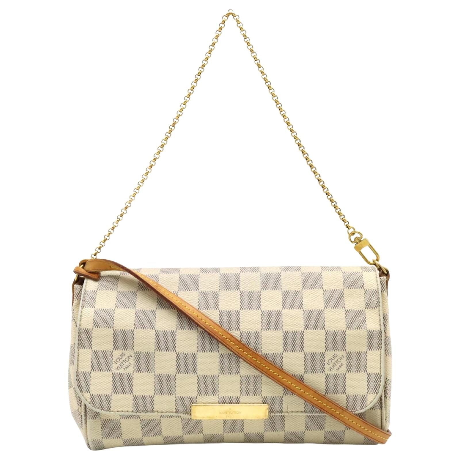 LOUIS VUITTON Multicolor Pochette Accessoires Pouch White M92649 LV Auth  am651g