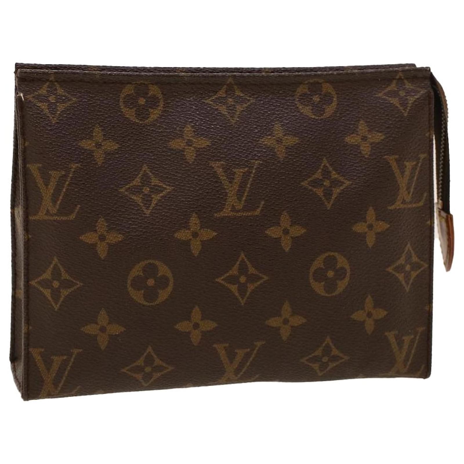 Auth Louis Vuitton Monogram Posh Toilette 26 M47542 Women's Pouch