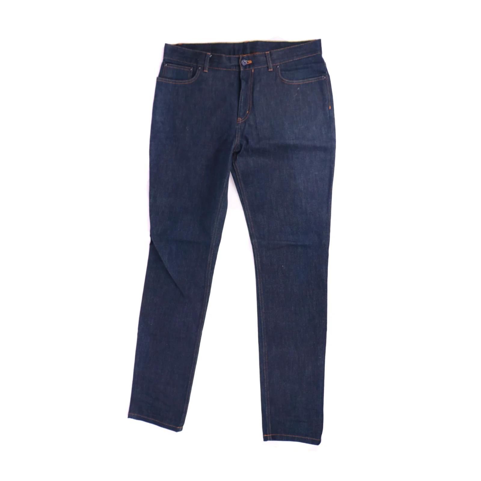 LOUIS VUITTON Jeans T.fr 44 cotton Blue ref.924329 - Joli Closet