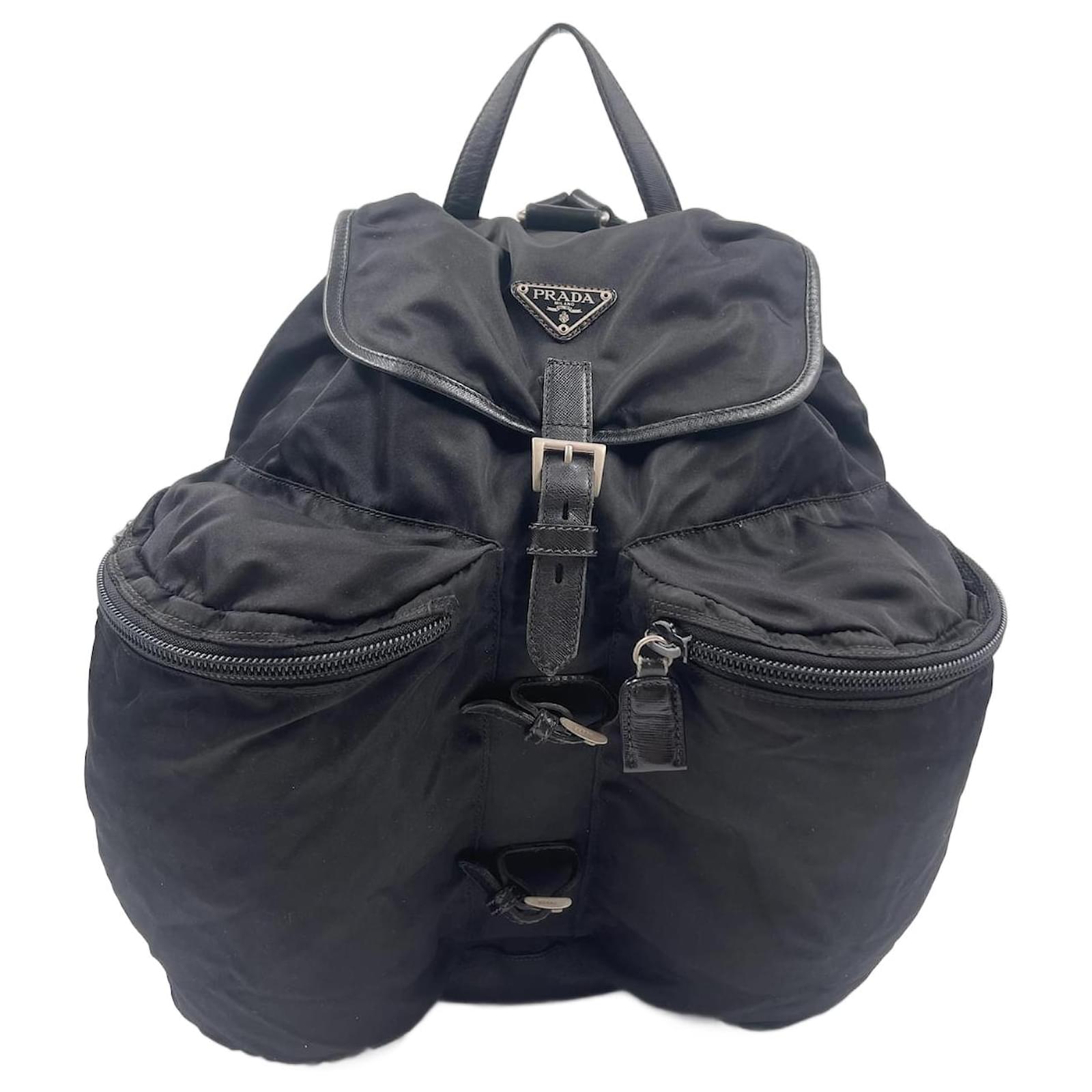 Black Prada Nylon Backpack ref.924442 - Joli Closet