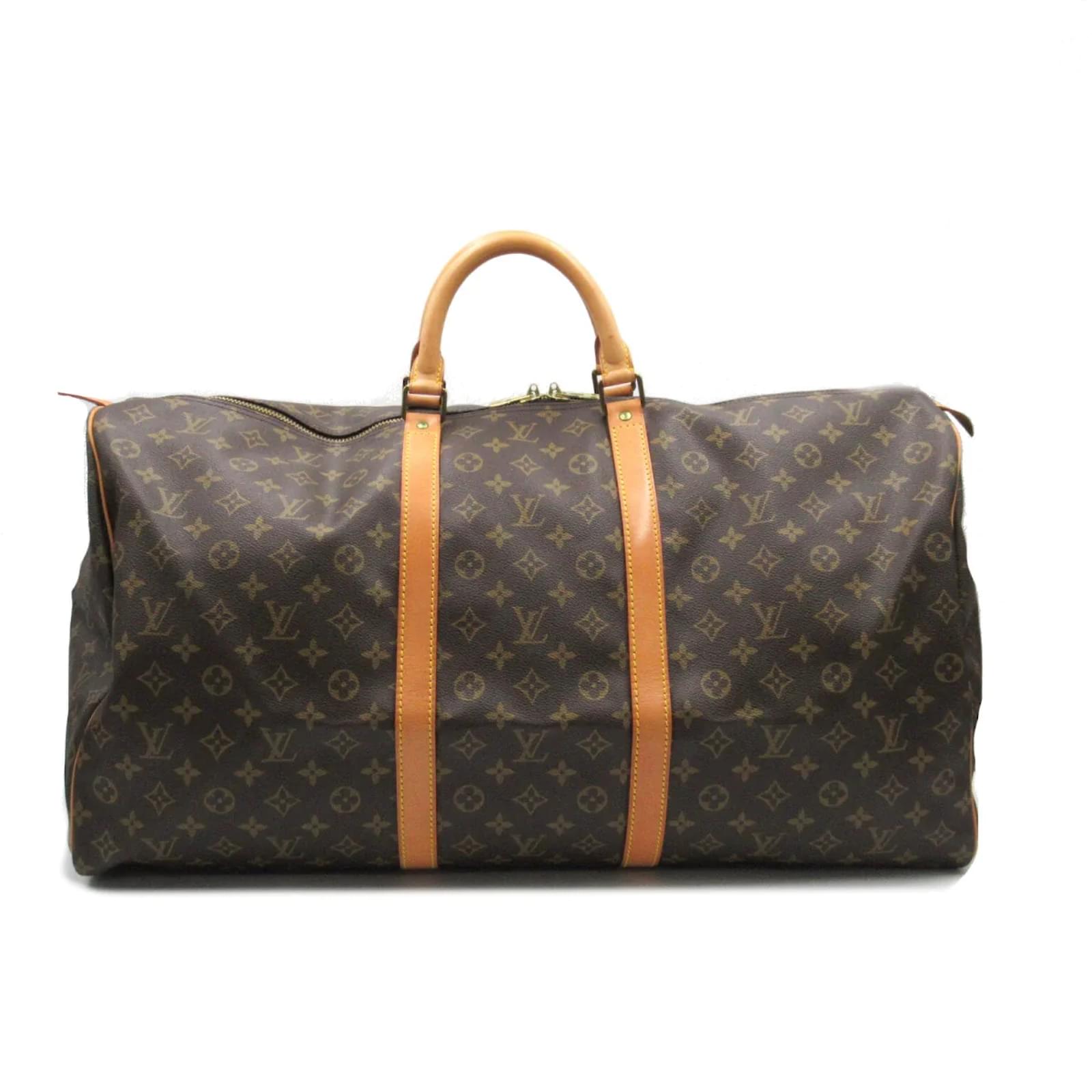 Louis Vuitton Monogram Keepall 60 M41422 Brown Cloth ref.924946 - Joli  Closet