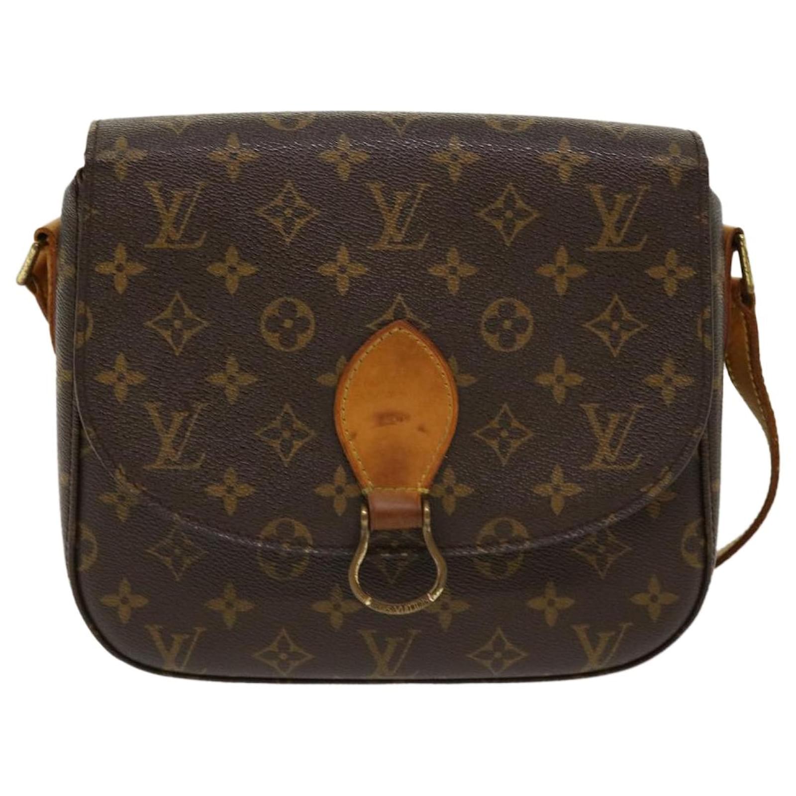 Louis Vuitton, Bags, Authentic Louis Vuitton Saint Cloud Gm Monogram  Canvas Crossbody Bag Vintage