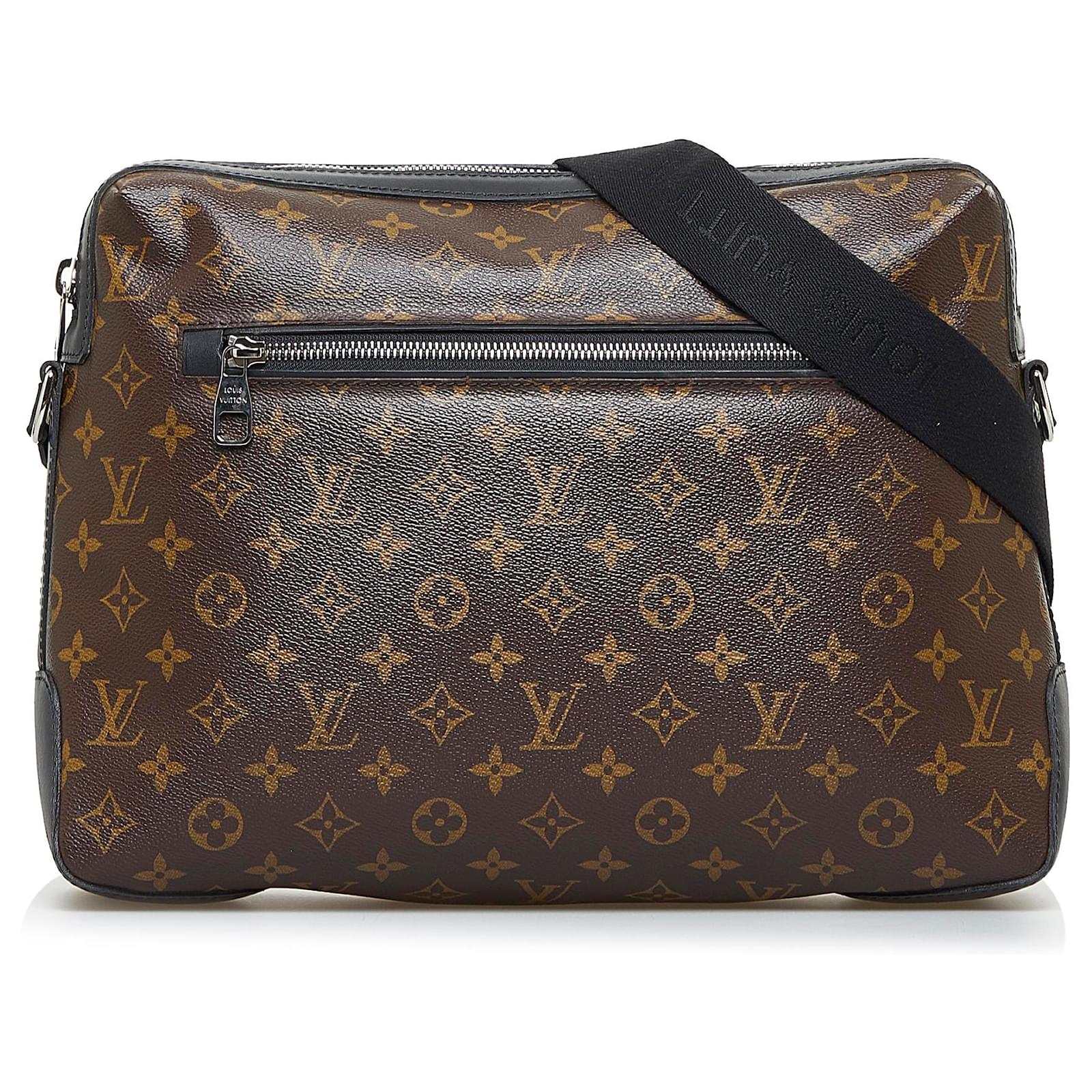 Louis Vuitton Torres Monogram Macassar Canvas Messenger Bag Brown
