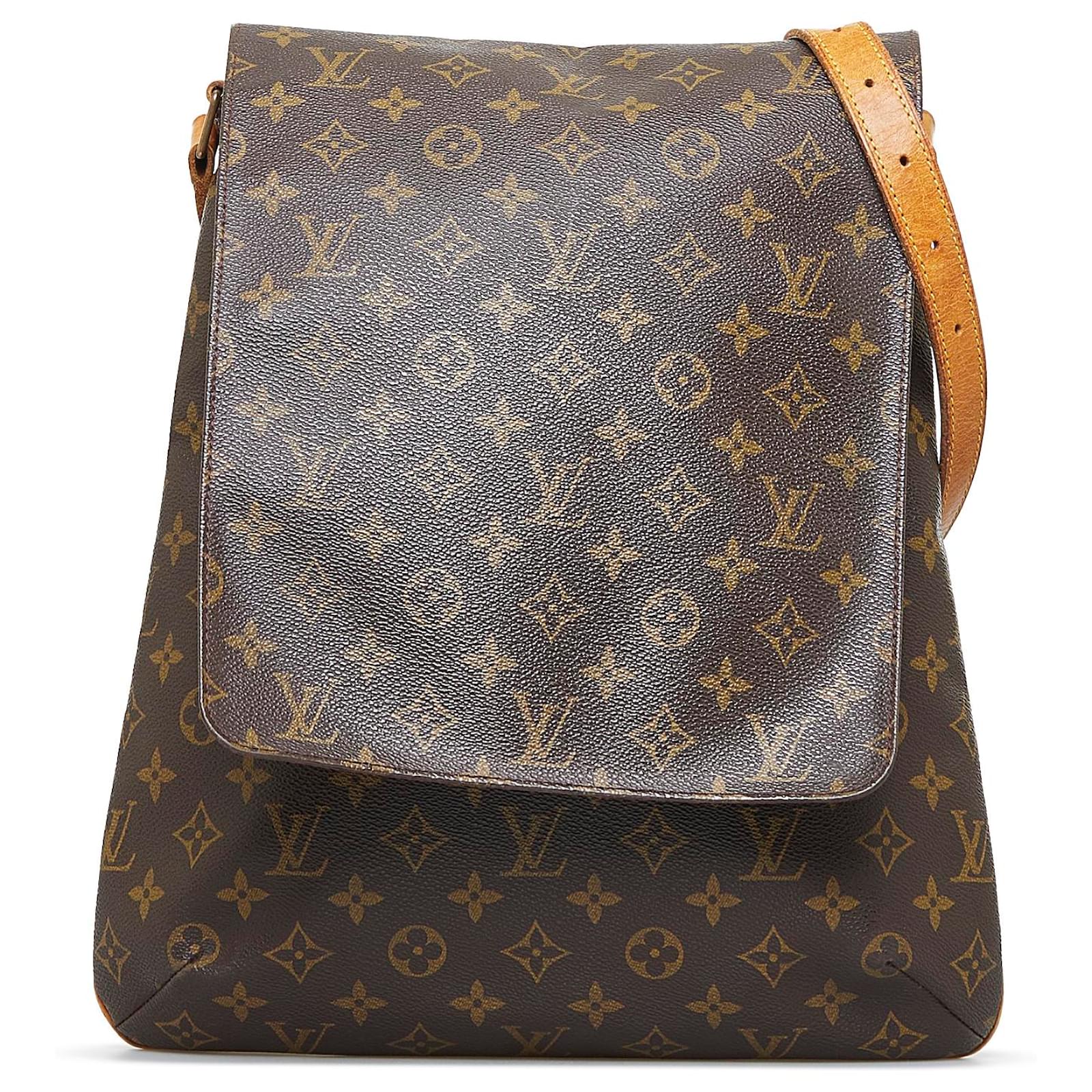 Louis Vuitton Brown Canvas Monogram Musette Salsa long Strap Shoulder Bag Louis  Vuitton