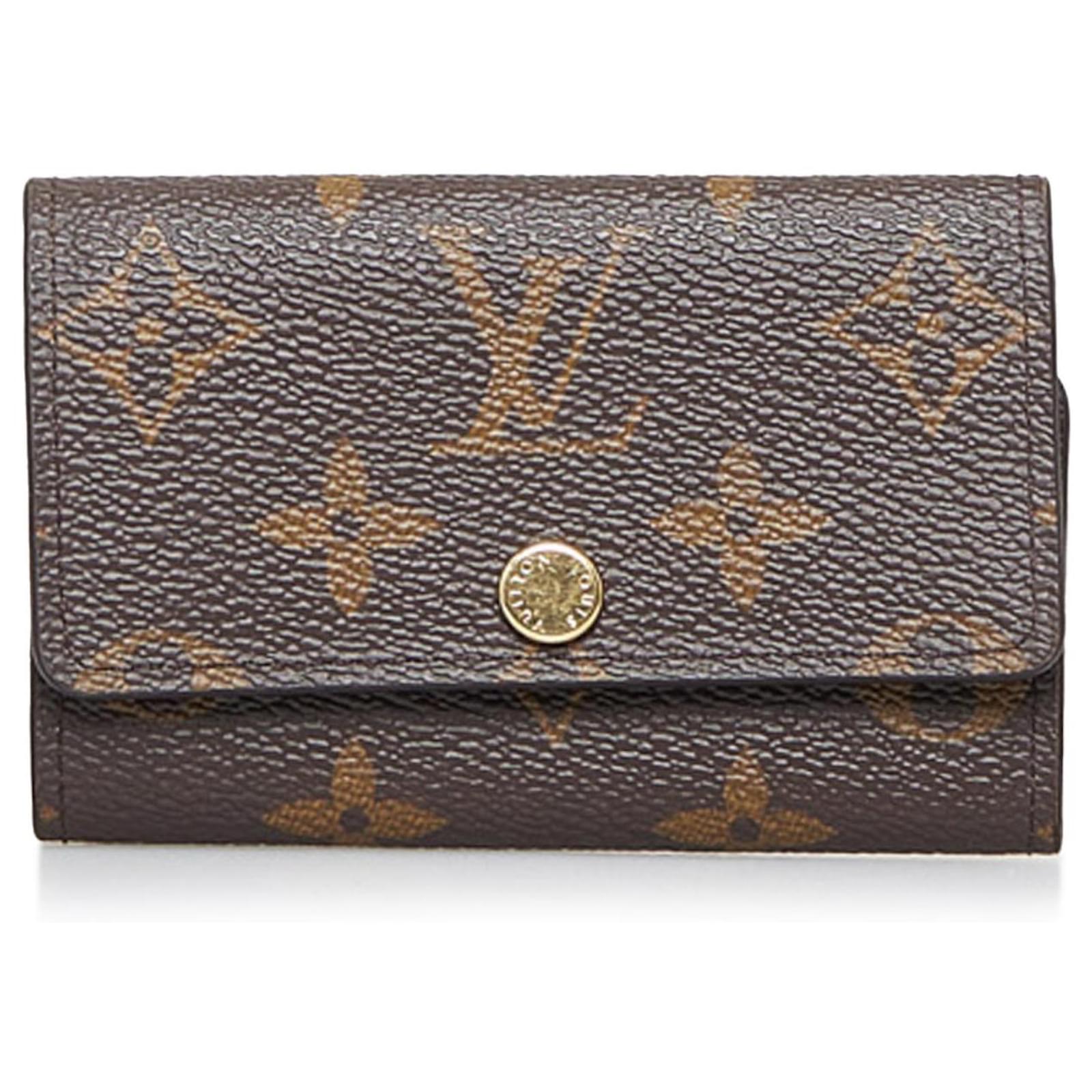 Louis Vuitton Brown Monogram 6 key holder Cloth ref.925774 - Joli Closet
