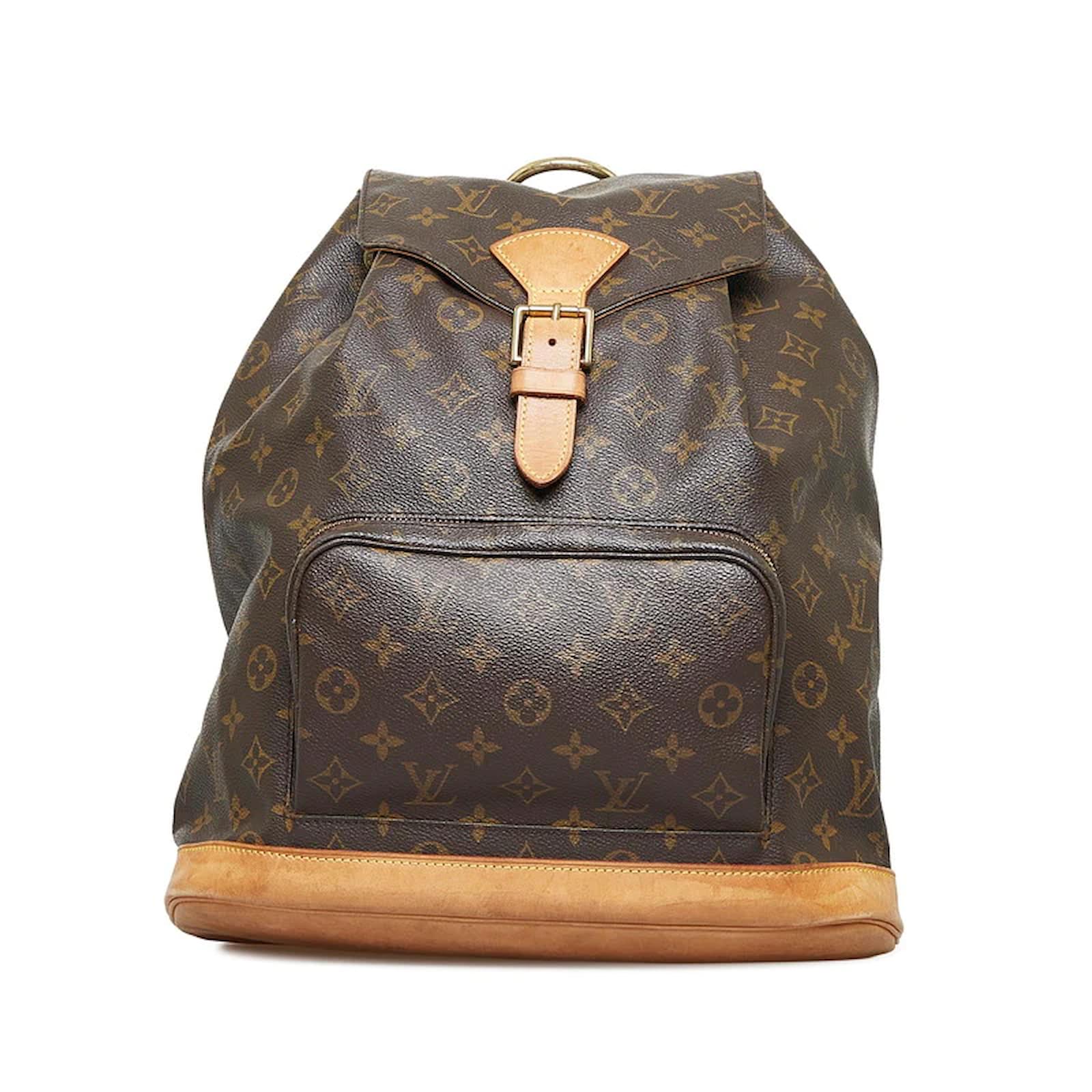 Louis Vuitton Montsouris GM Backpack Rucksack Bag M51135