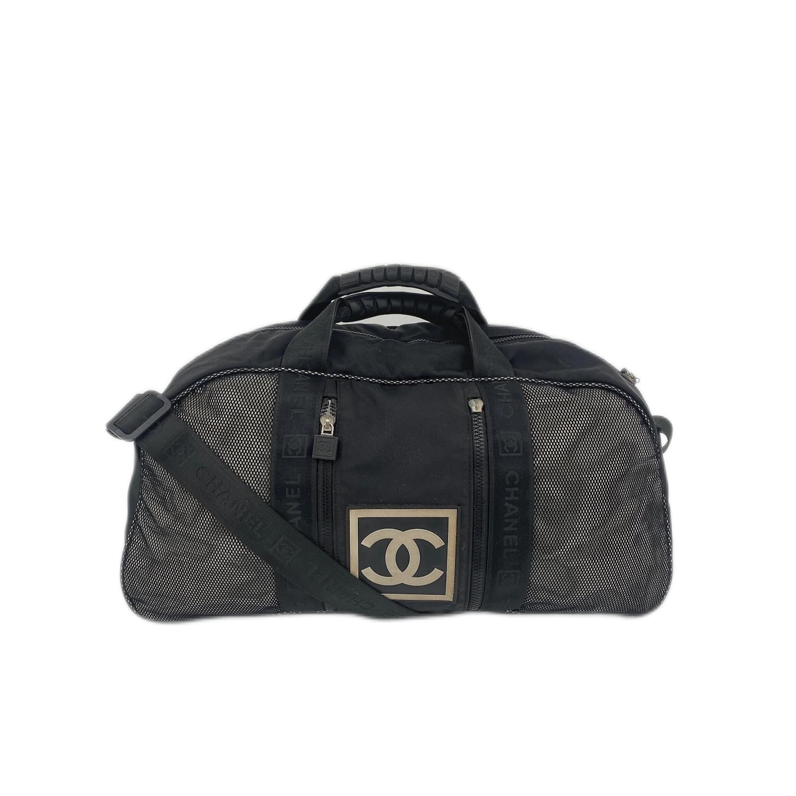 Chanel Sport Line Travel Bag Black