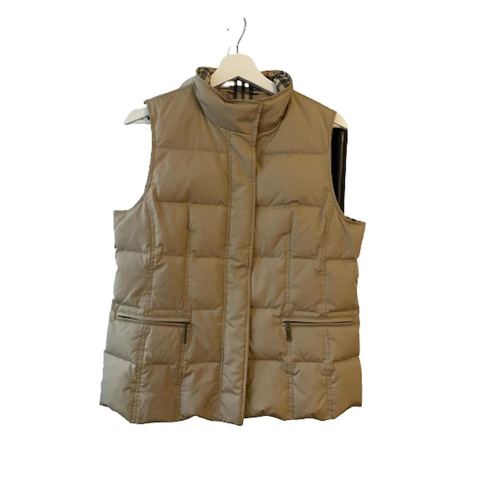 Burberry quilted vest women's best sale