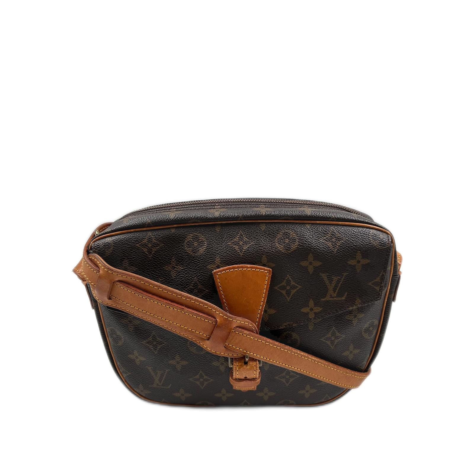 Coated Canvas Louis Vuitton Jeune Fille MM Brown Leather ref.926320 - Joli  Closet