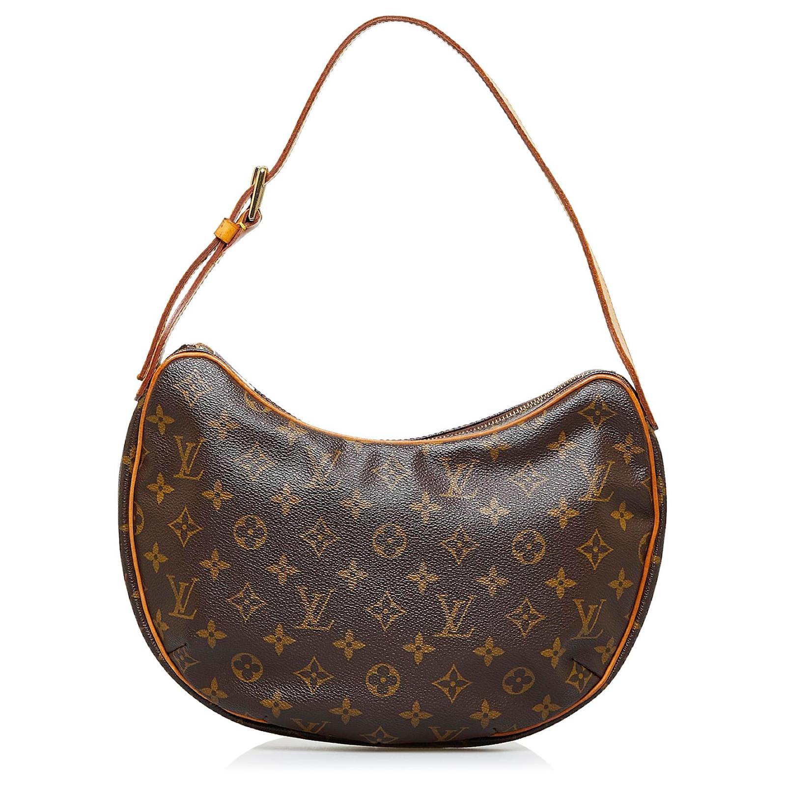 Louis Vuitton Croissant MM Monogram Bag Brown Cloth ref.952672 - Joli Closet