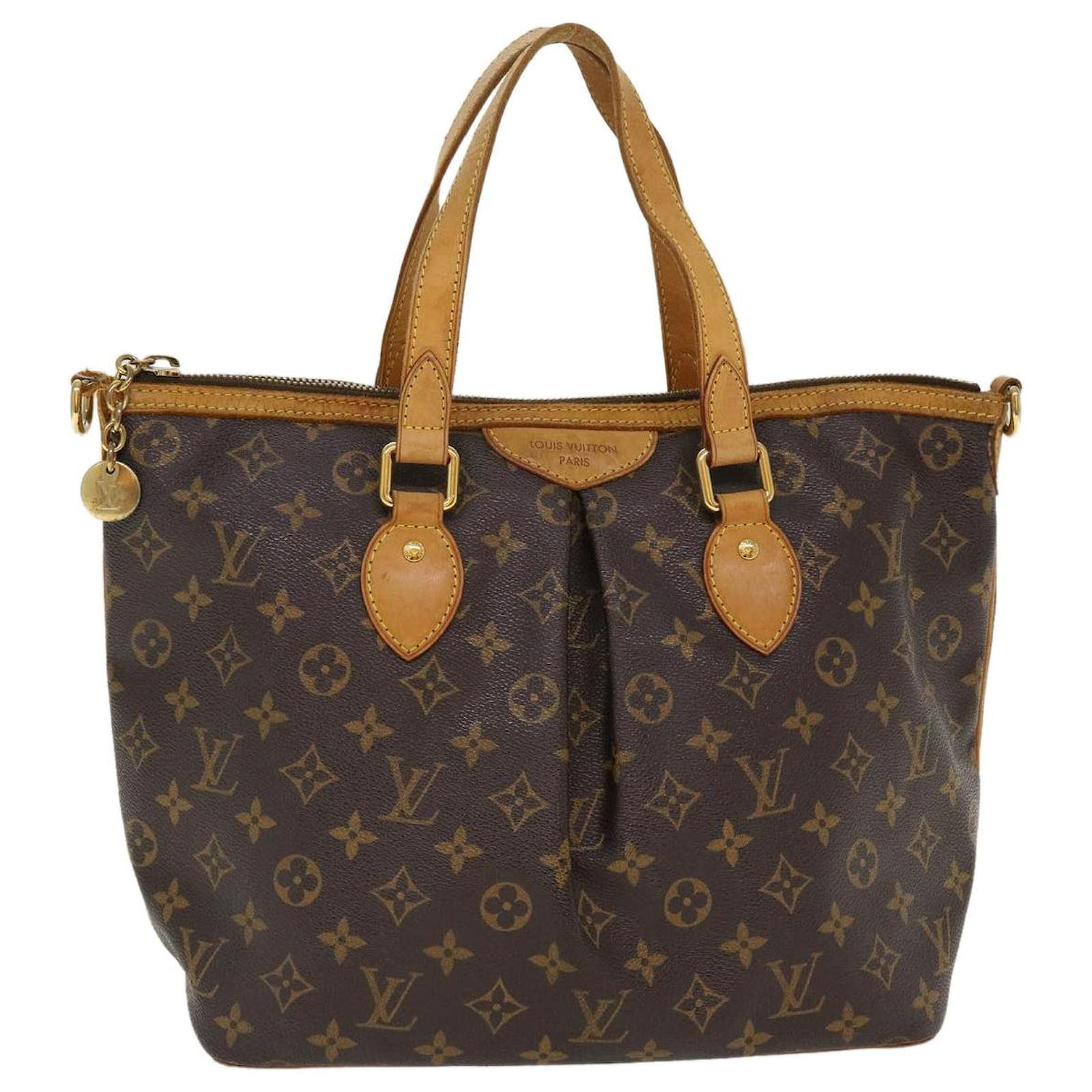 Louis Vuitton Bag Monogram Palermo PM Shoulder Tote Bag M40145