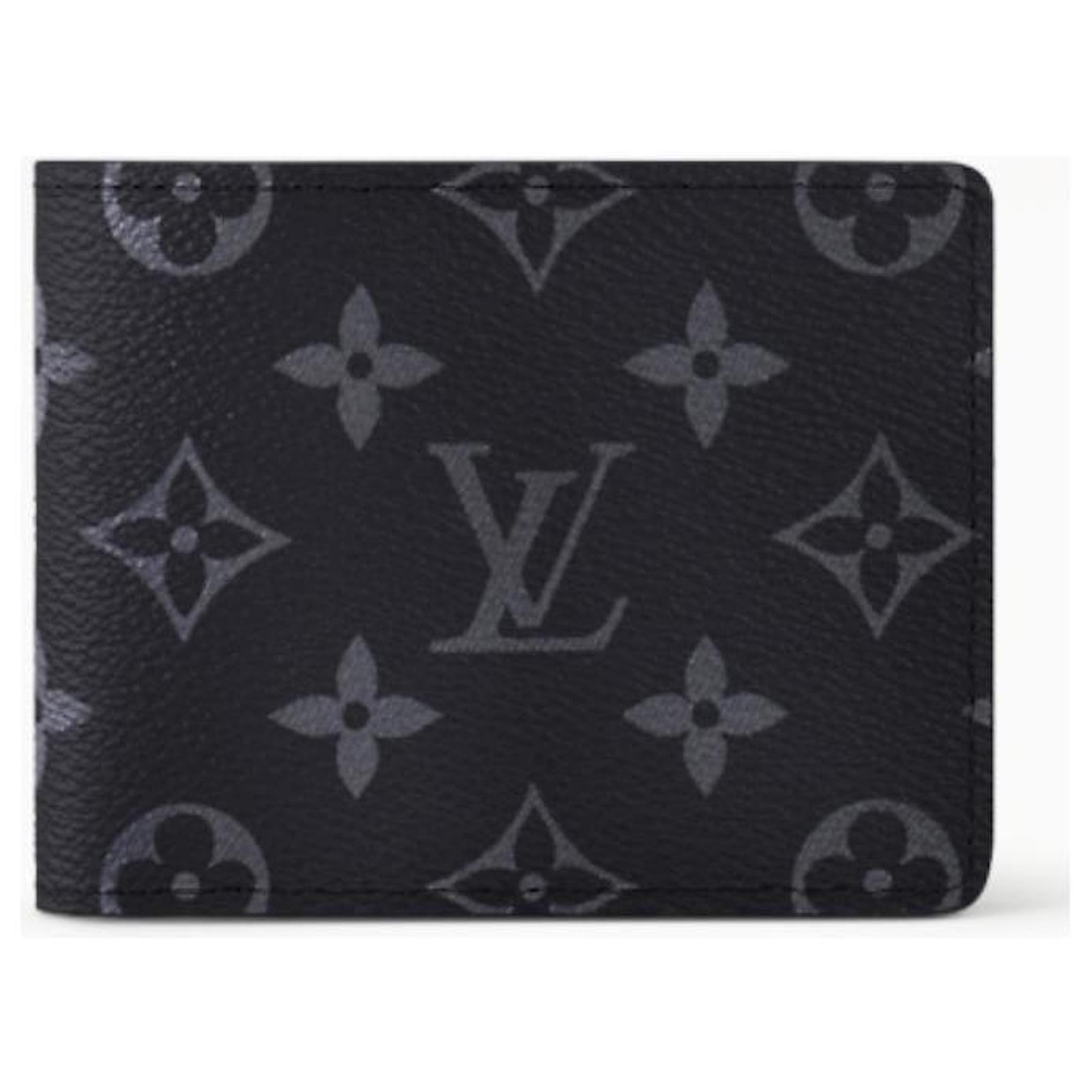 Louis Vuitton LV Eclipse Canvas Slender Wallet