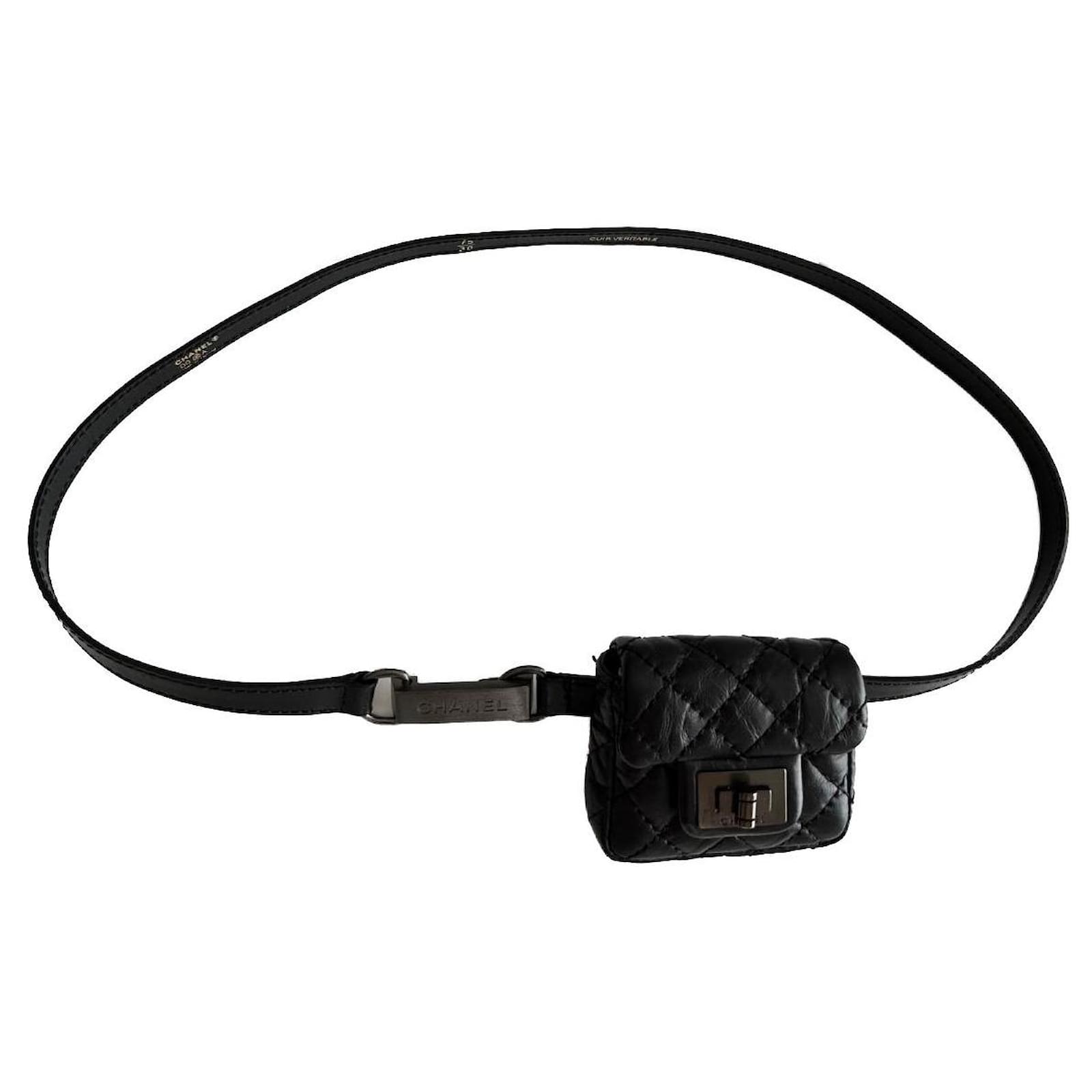 CHANEL, Accessories, Chanel Cc Logo Luxurious Leather Belt