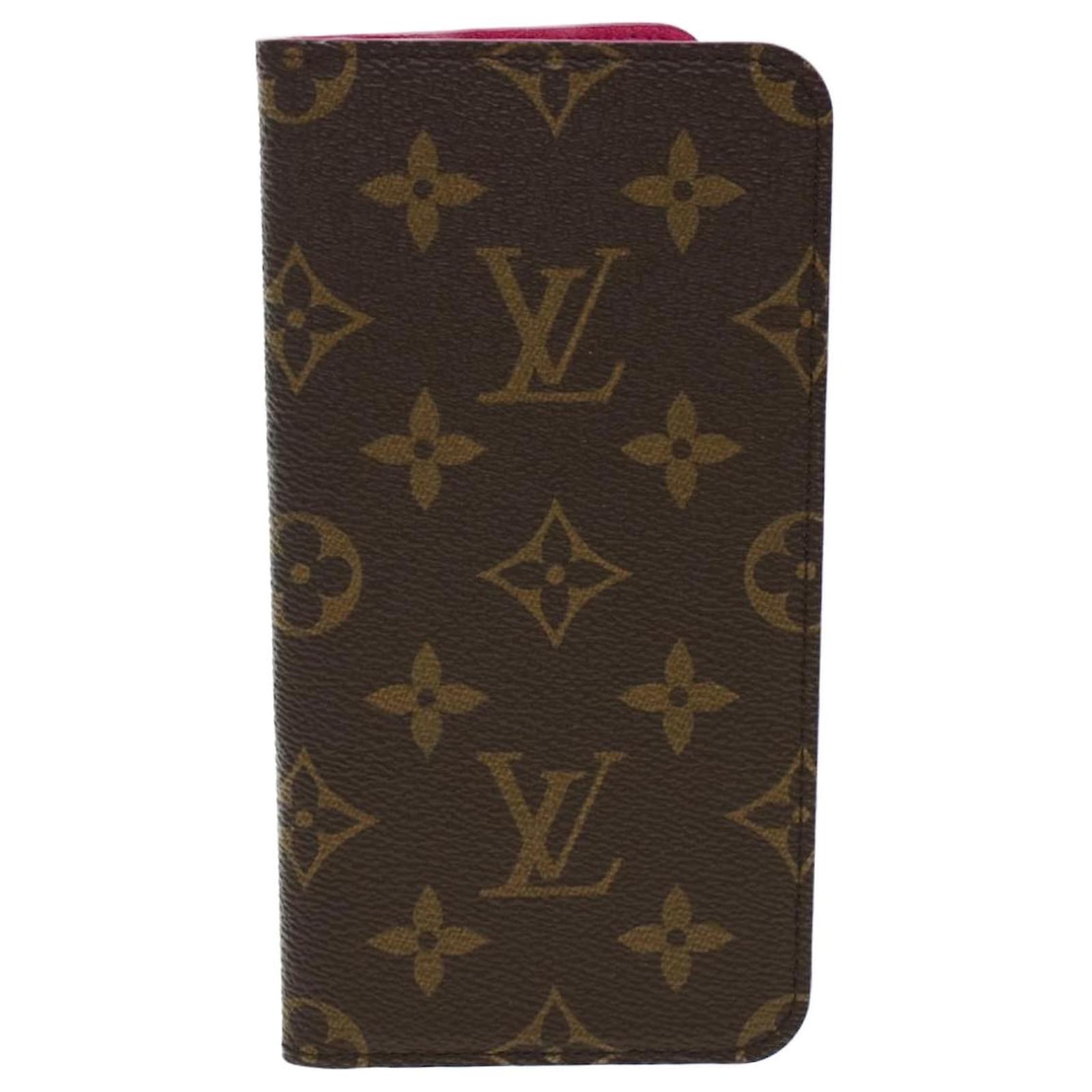 LOUIS VUITTON IPhone X Folio Monogram Canvas Phone Case-US