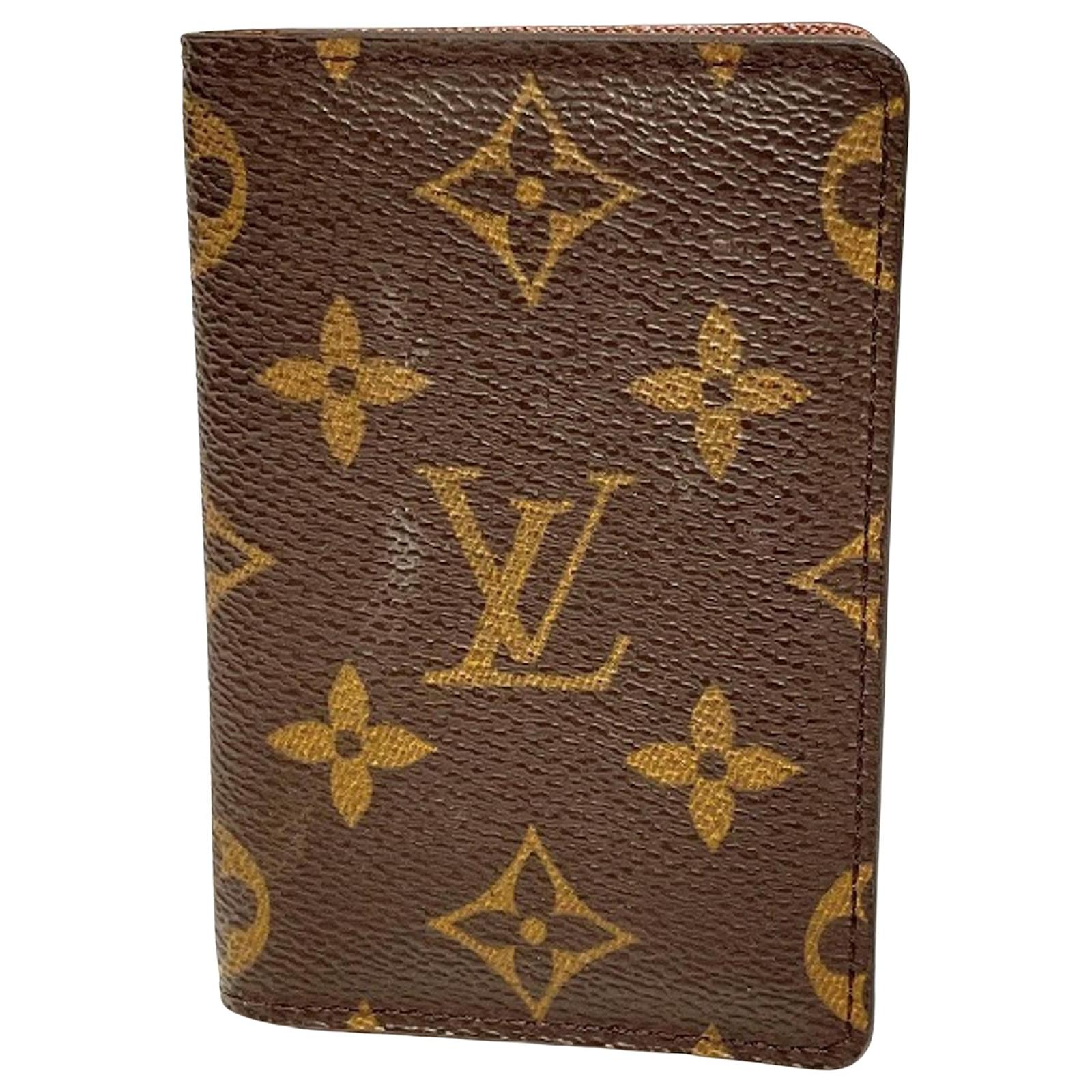 Auth LOUIS VUITTON Organizer de Poche Credit Card Case Monogram