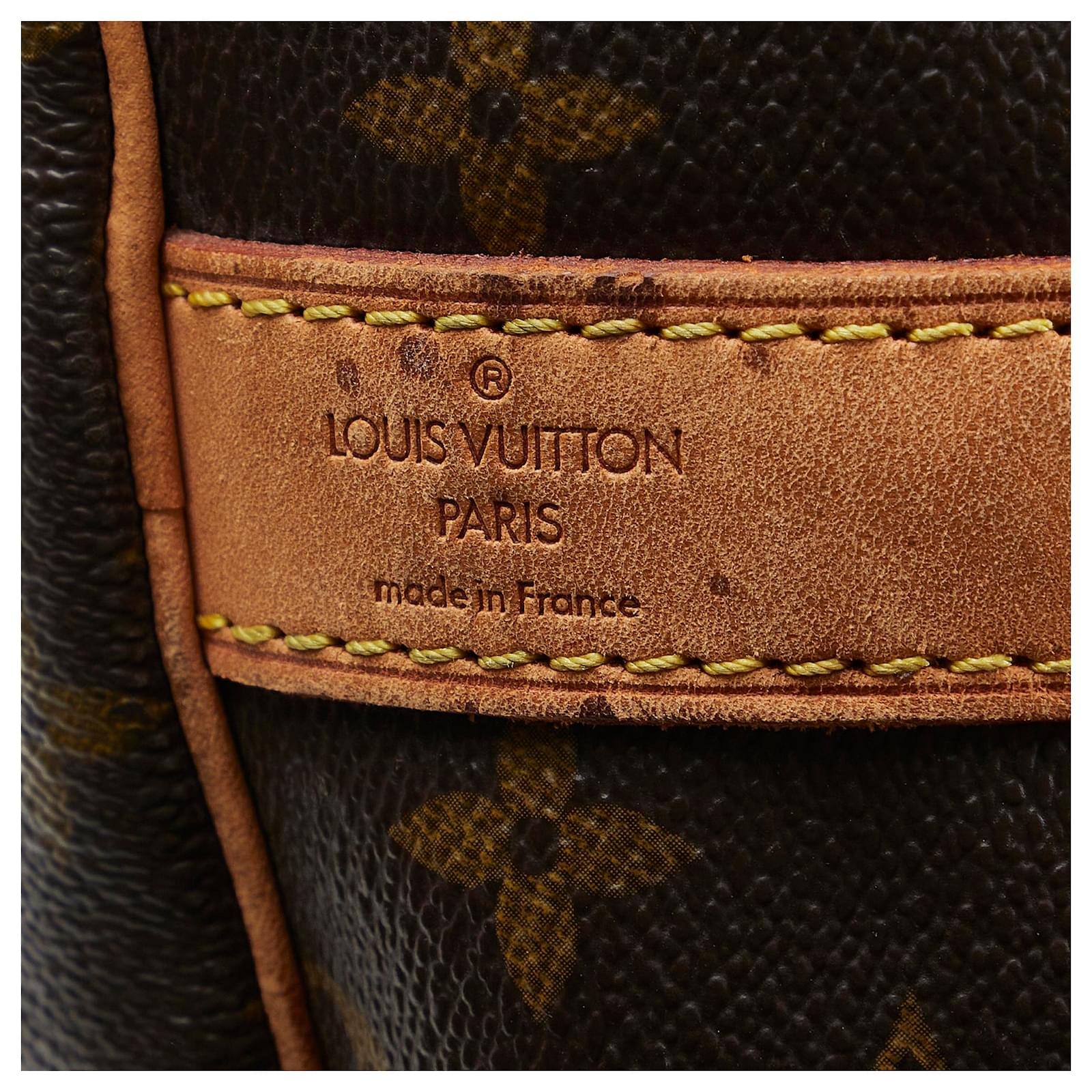 Louis Vuitton Brown Monogram Keepall Bandouliere 60 Cloth ref.929133 - Joli  Closet