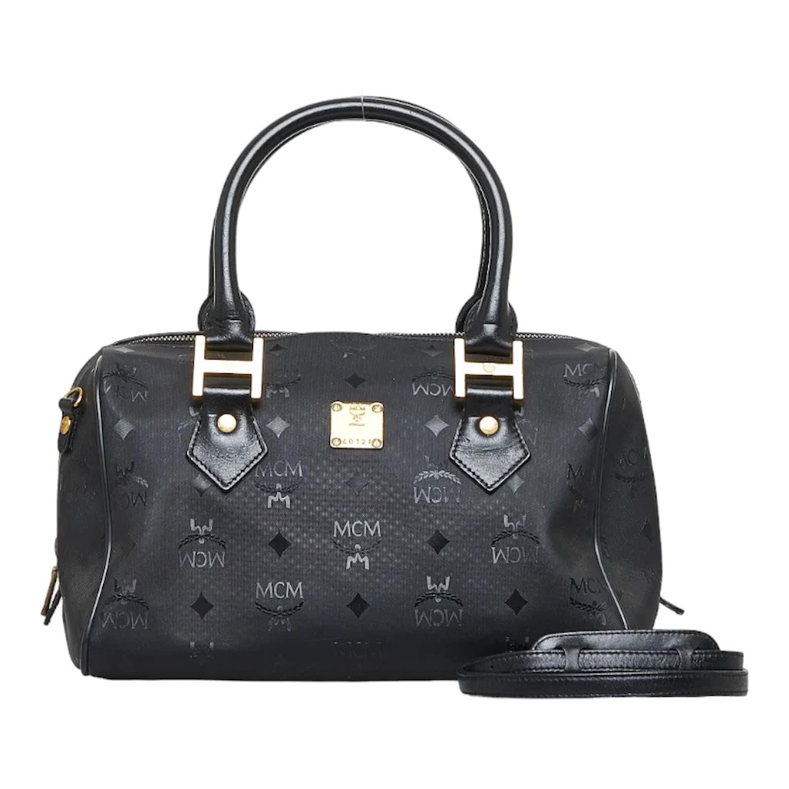 Visetos Handbag in 2023  Mcm handbags, Handbag, Boston bag