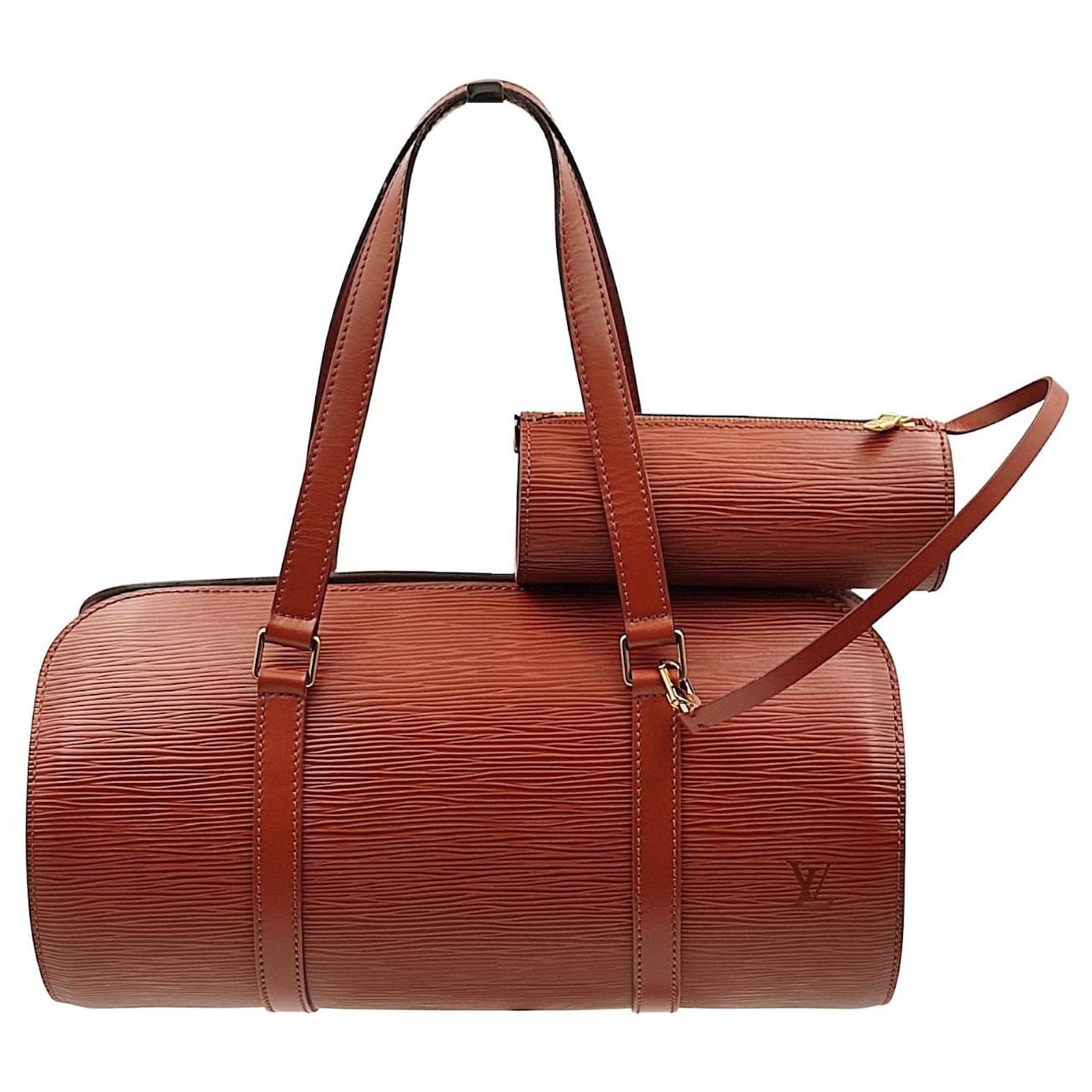 Papillon leather handbag