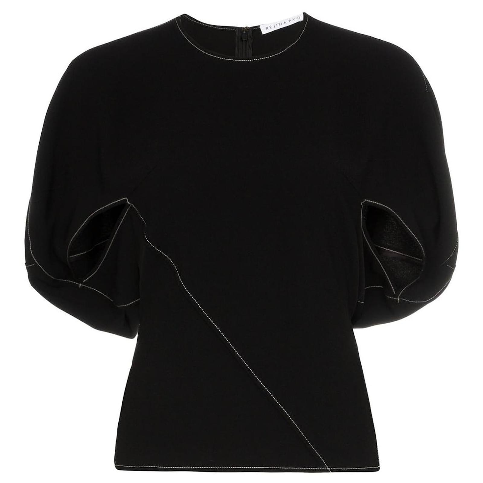 Rejina Pyo Tops Black Polyester ref.929552 - Joli Closet