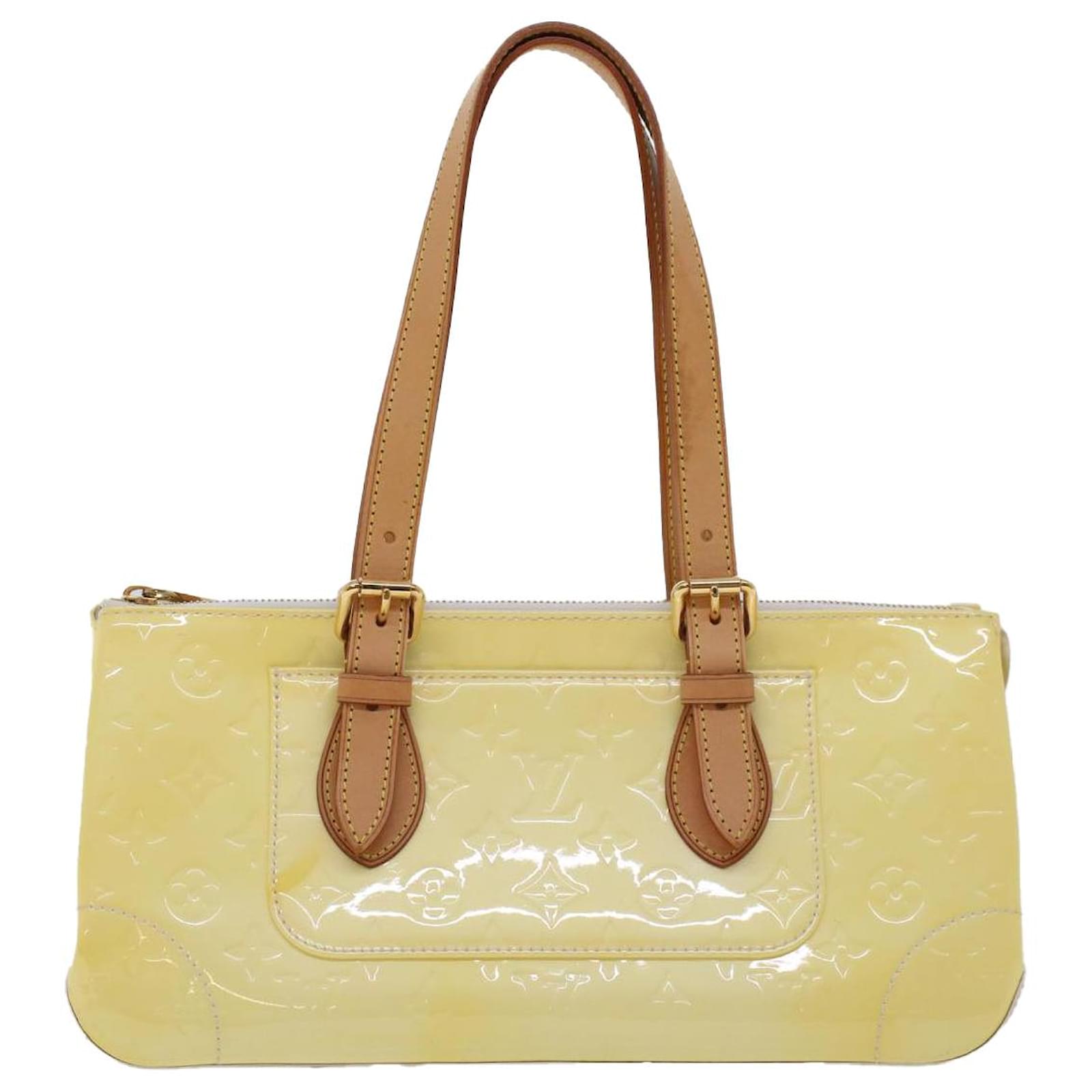 Louis Vuitton Rosewood Yellow Patent leather ref.929887 - Joli Closet