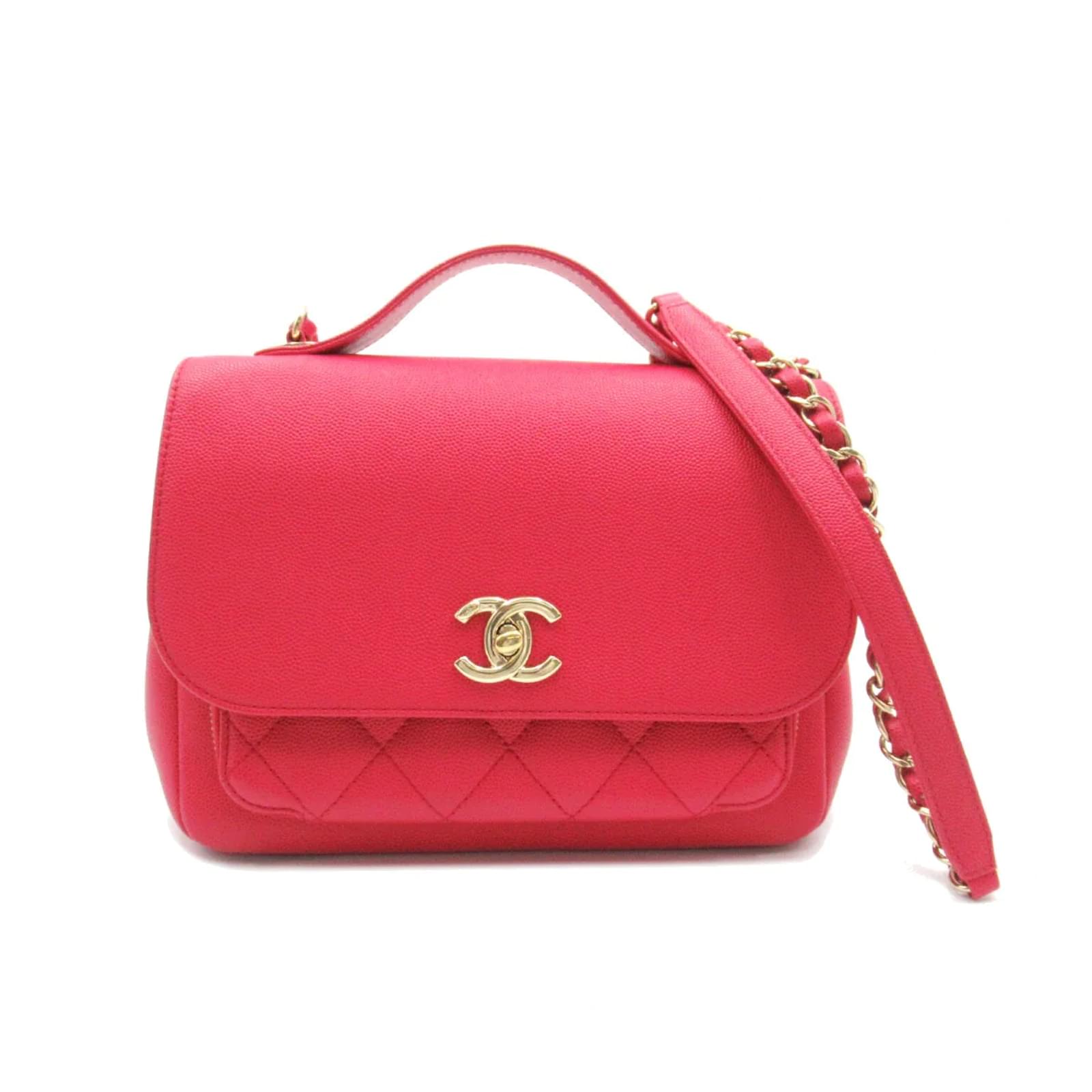 Chanel Medium Business Affinity Bag Pink Leather ref.930151 - Joli Closet