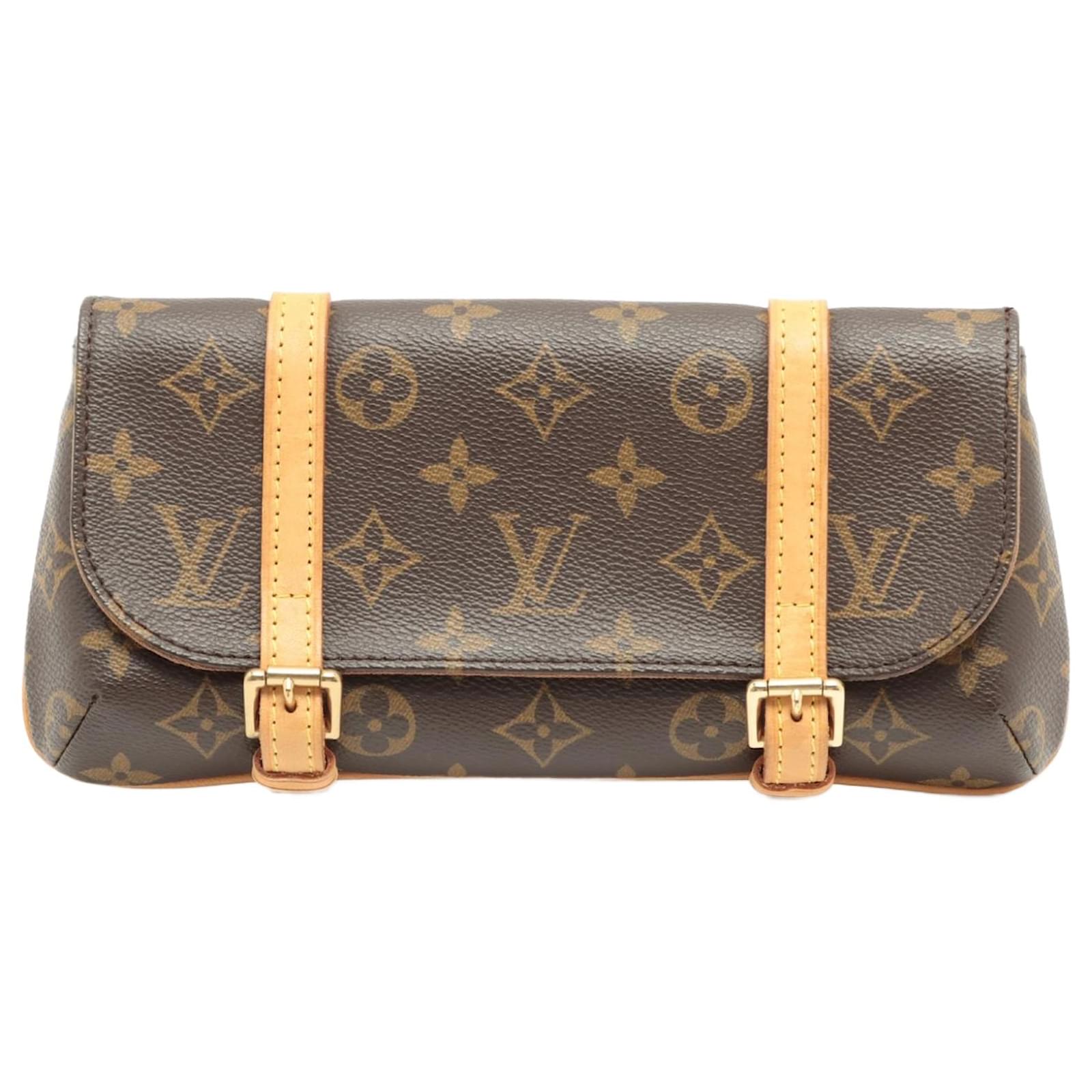 Louis Vuitton Marelle Handbag Epi Leather Black