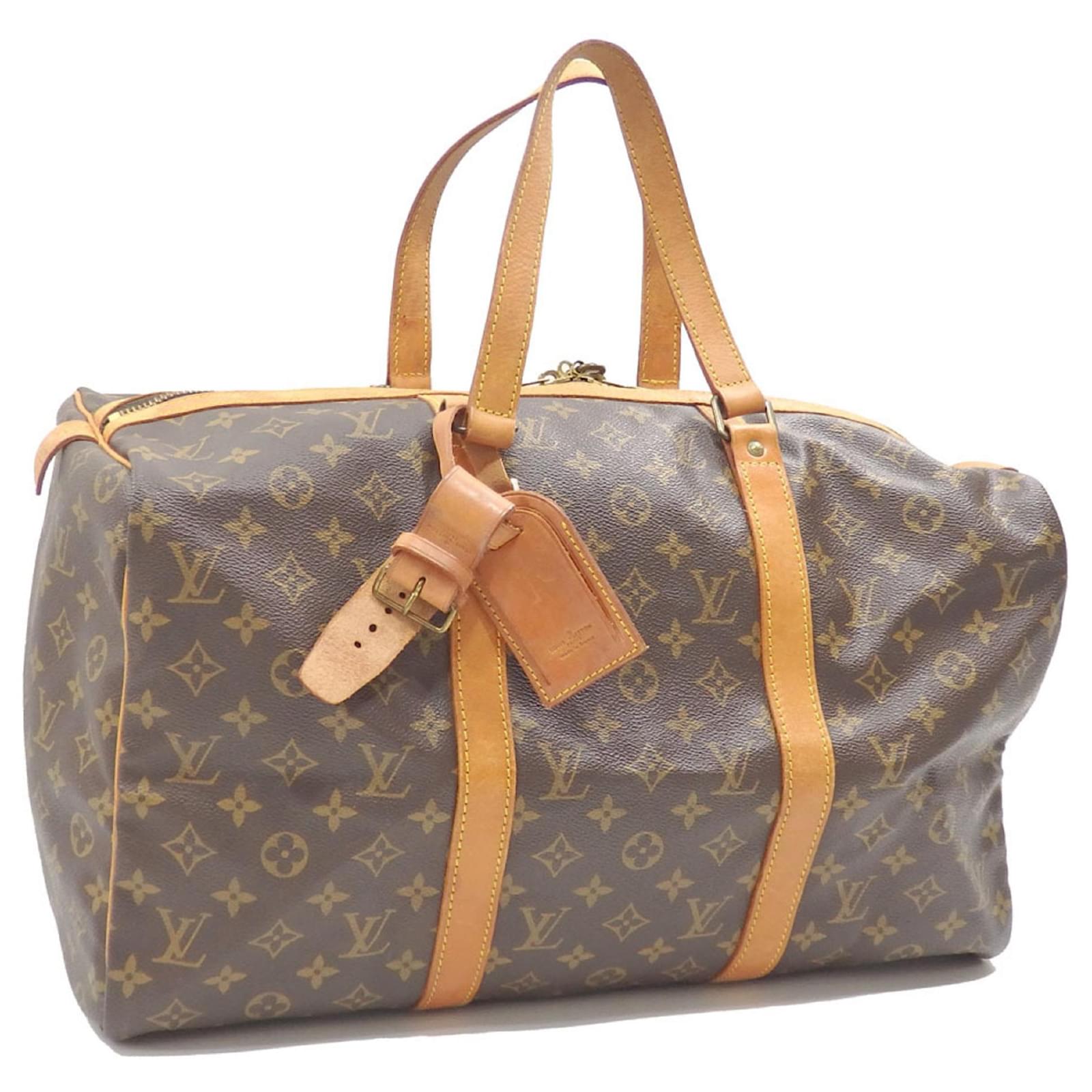 Louis Vuitton Flanerie 45 Braun Leinwand ref.930805 Joli Closet