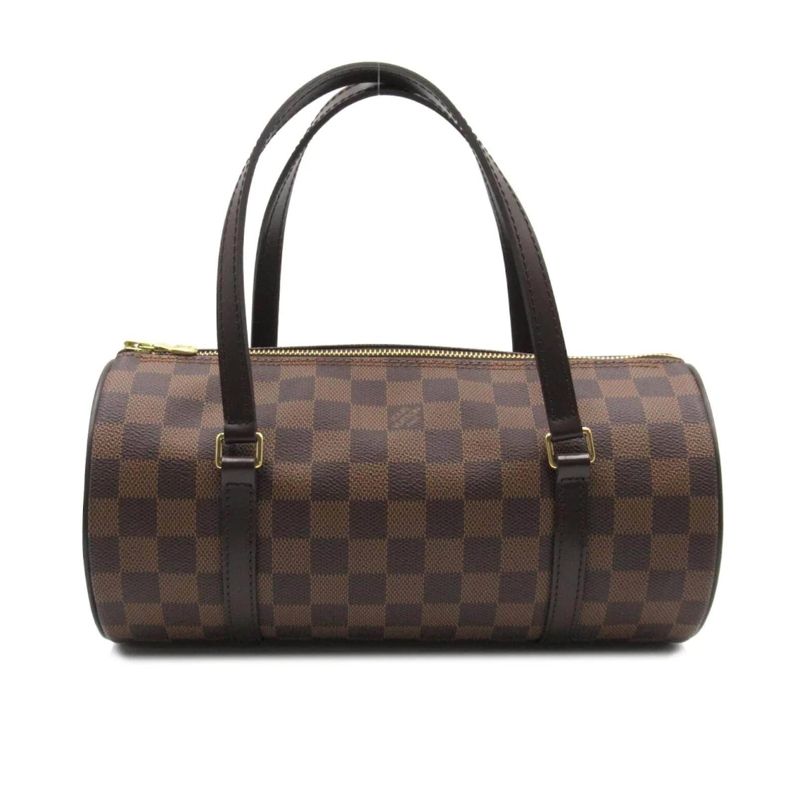 Louis Vuitton Papillon Handbag Damier 26 Brown