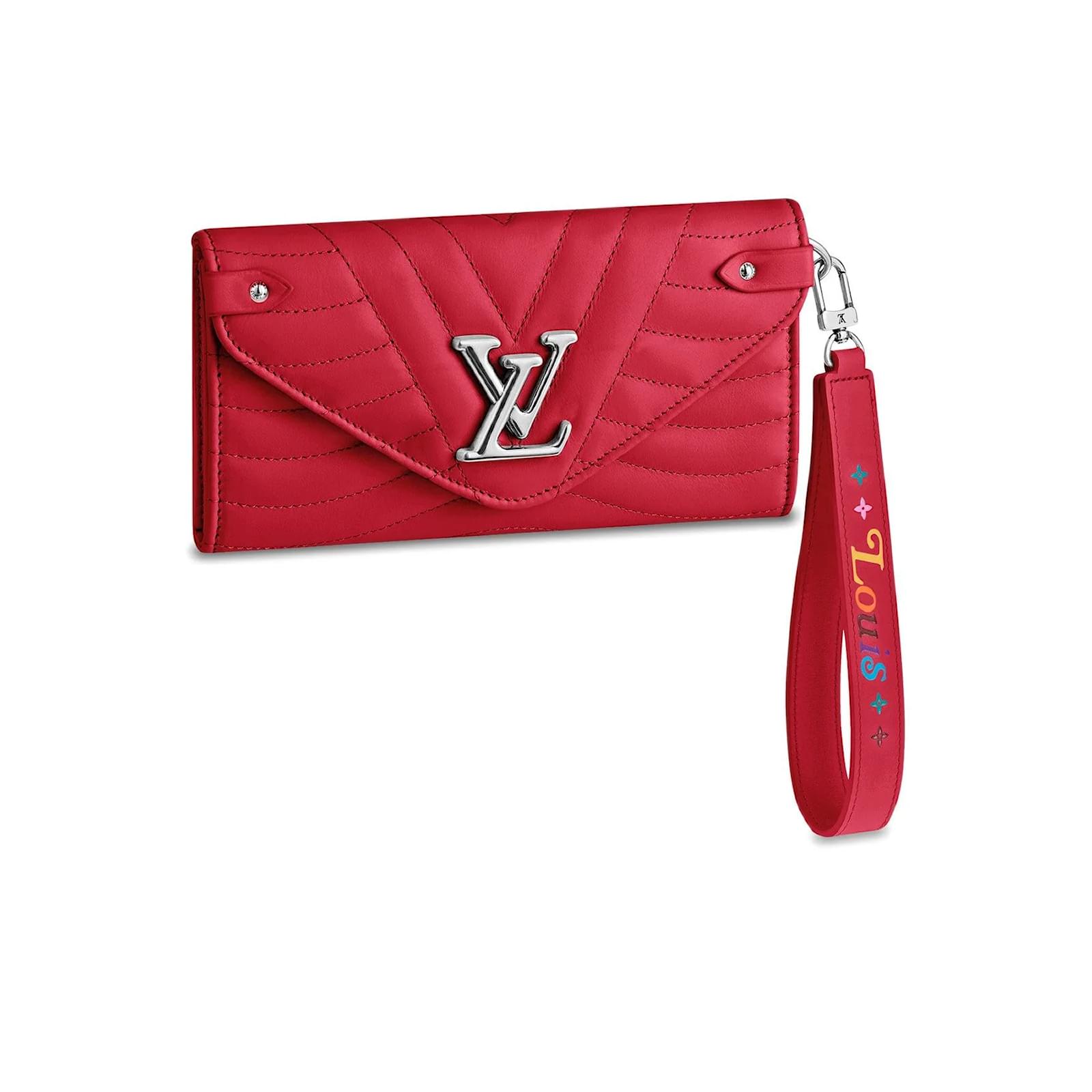 LOUIS VUITTON Wallets Leather Red ref.931335 - Joli Closet