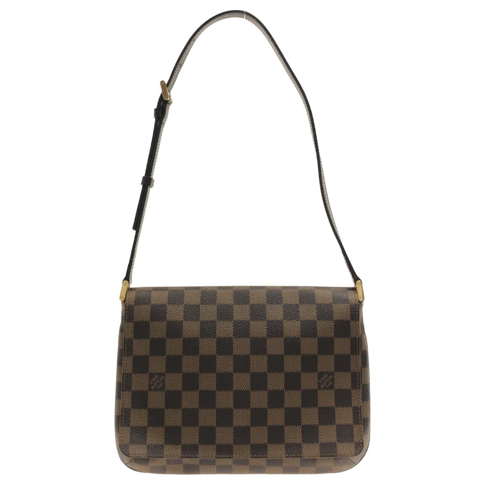 Louis Vuitton Brown Monogram Musette Tango Long Strap Cloth ref.976293 -  Joli Closet