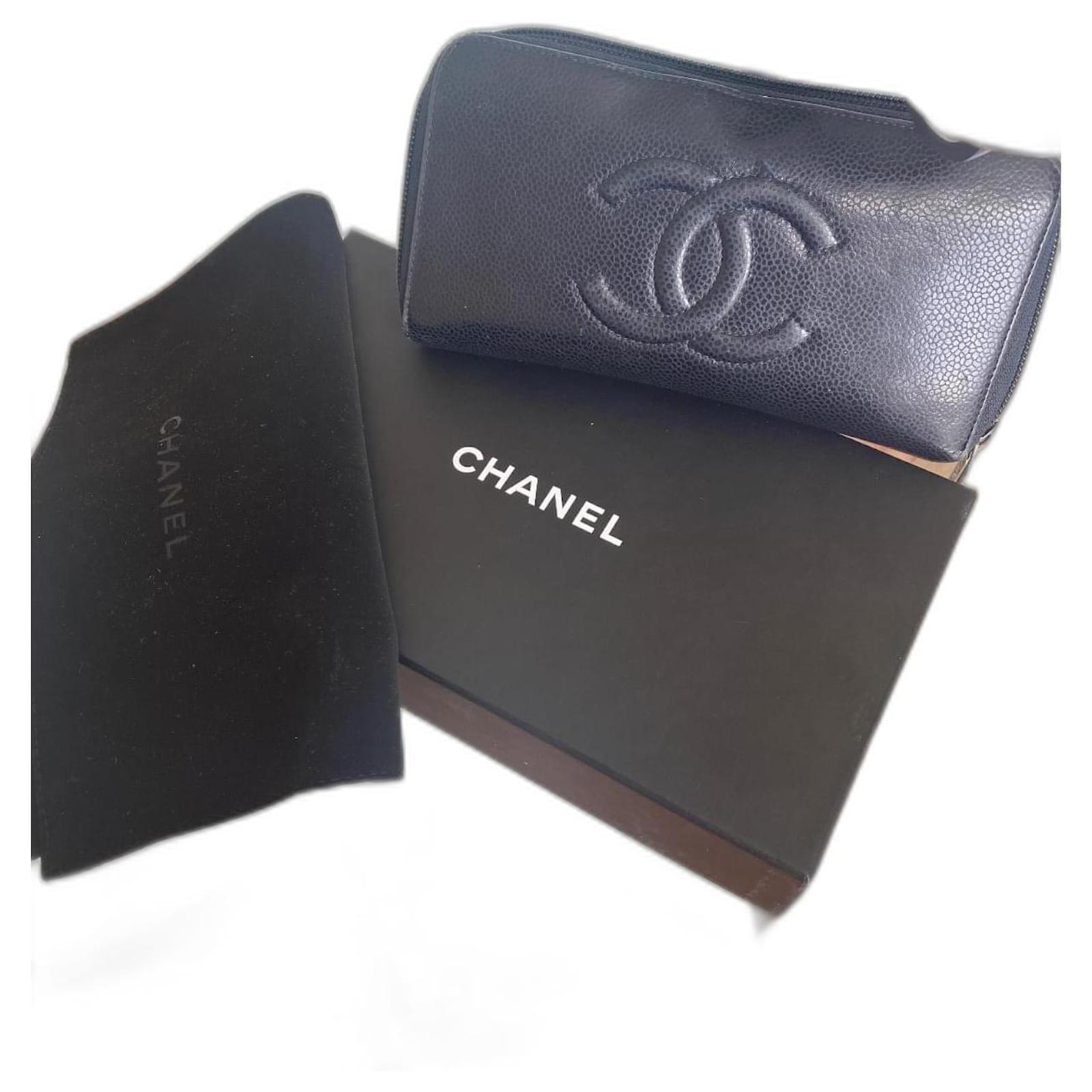 Chanel Vintage Zip Around Wallet