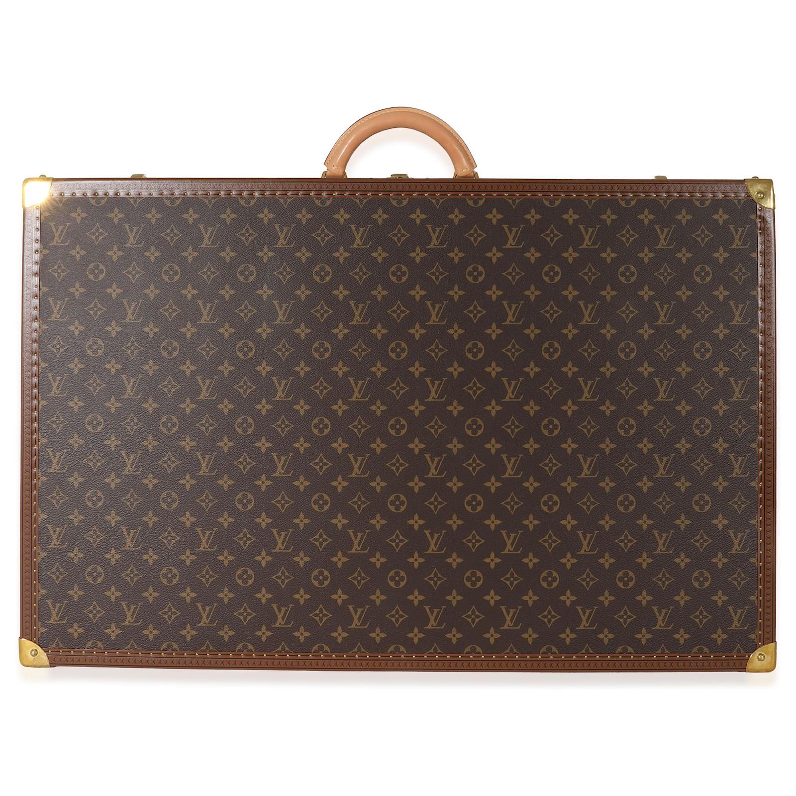 LOUIS VUITTON Monogram Bisten 70 Trunk Vintage M21324 LV Auth