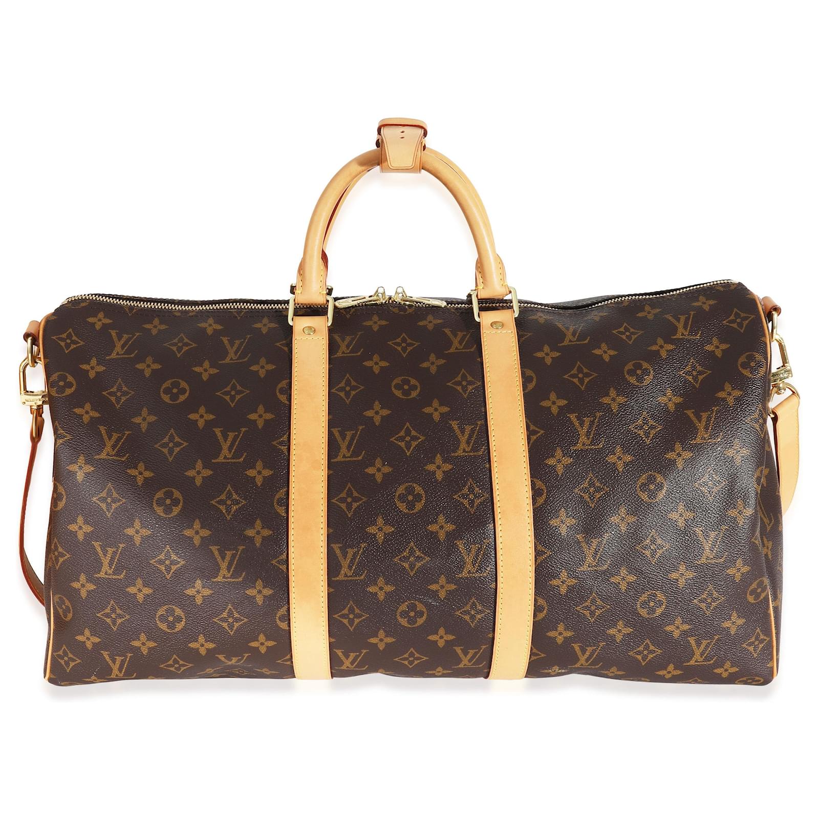 Louis Vuitton 2016 Pre-owned Keepall 50 Bandouliere Bag - Brown