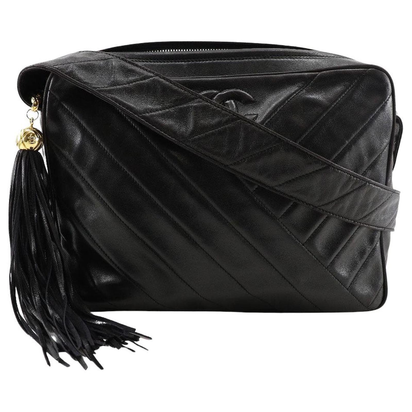 Chanel COCO Mark Black Leather ref.933889 - Joli Closet