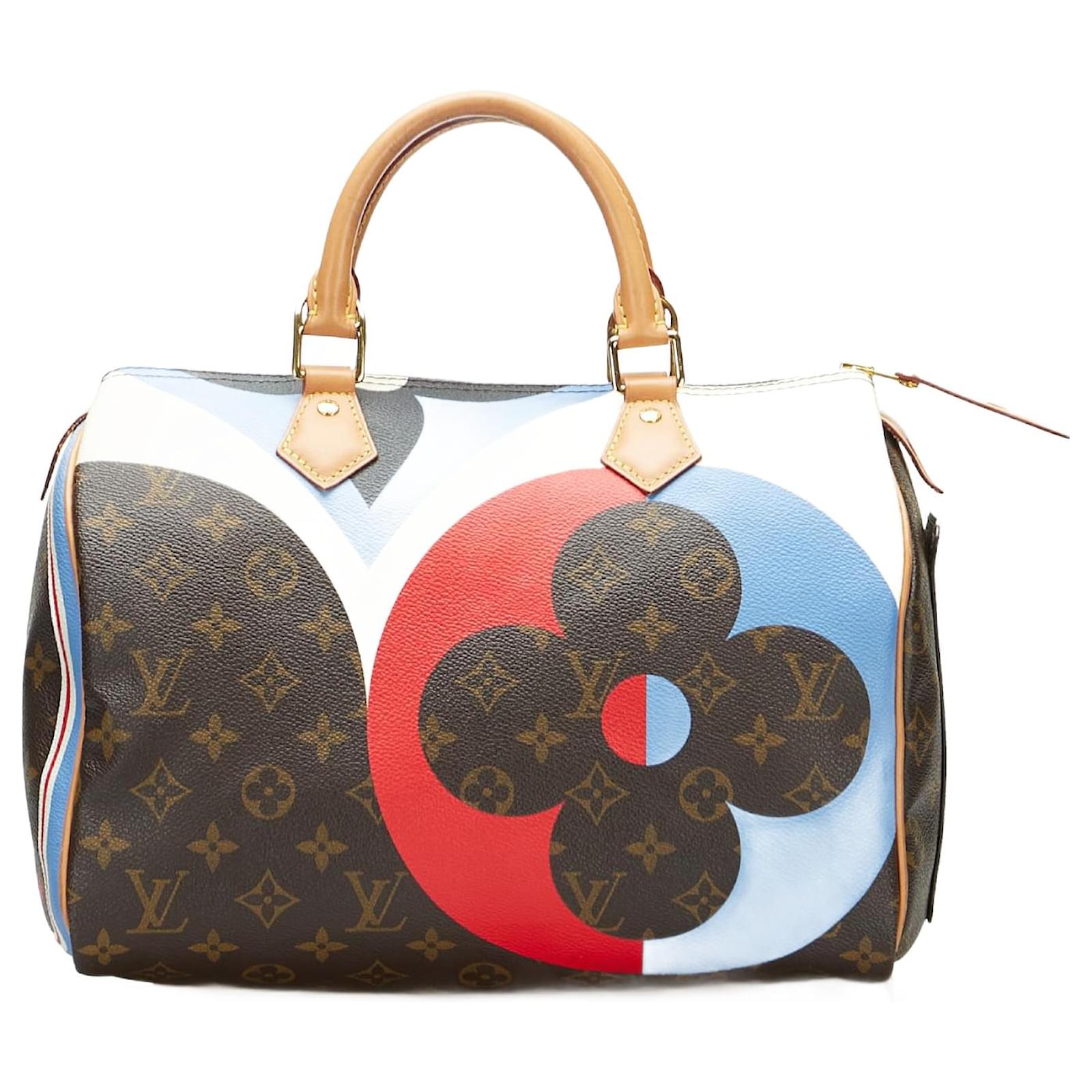 Louis Vuitton Monogram Speedy 40 Bandouliere - Brown Handle Bags