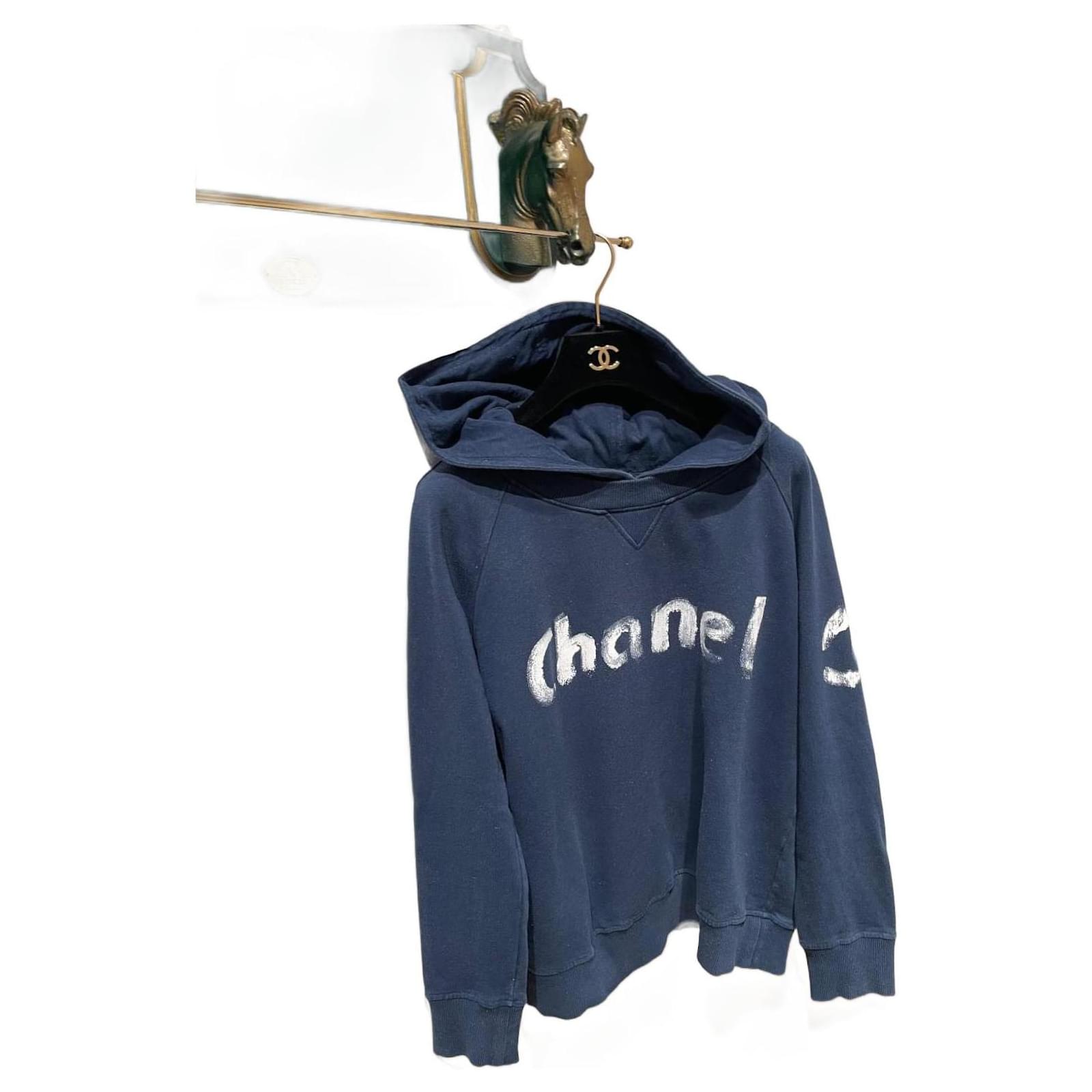 Blue chanel online hoodie