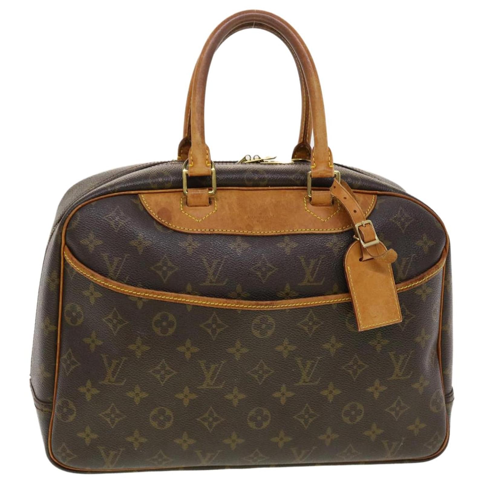 LOUIS VUITTON Deauville Hand Bag M47270 LV Auth 42388 Cloth ref.934110 - Joli Closet