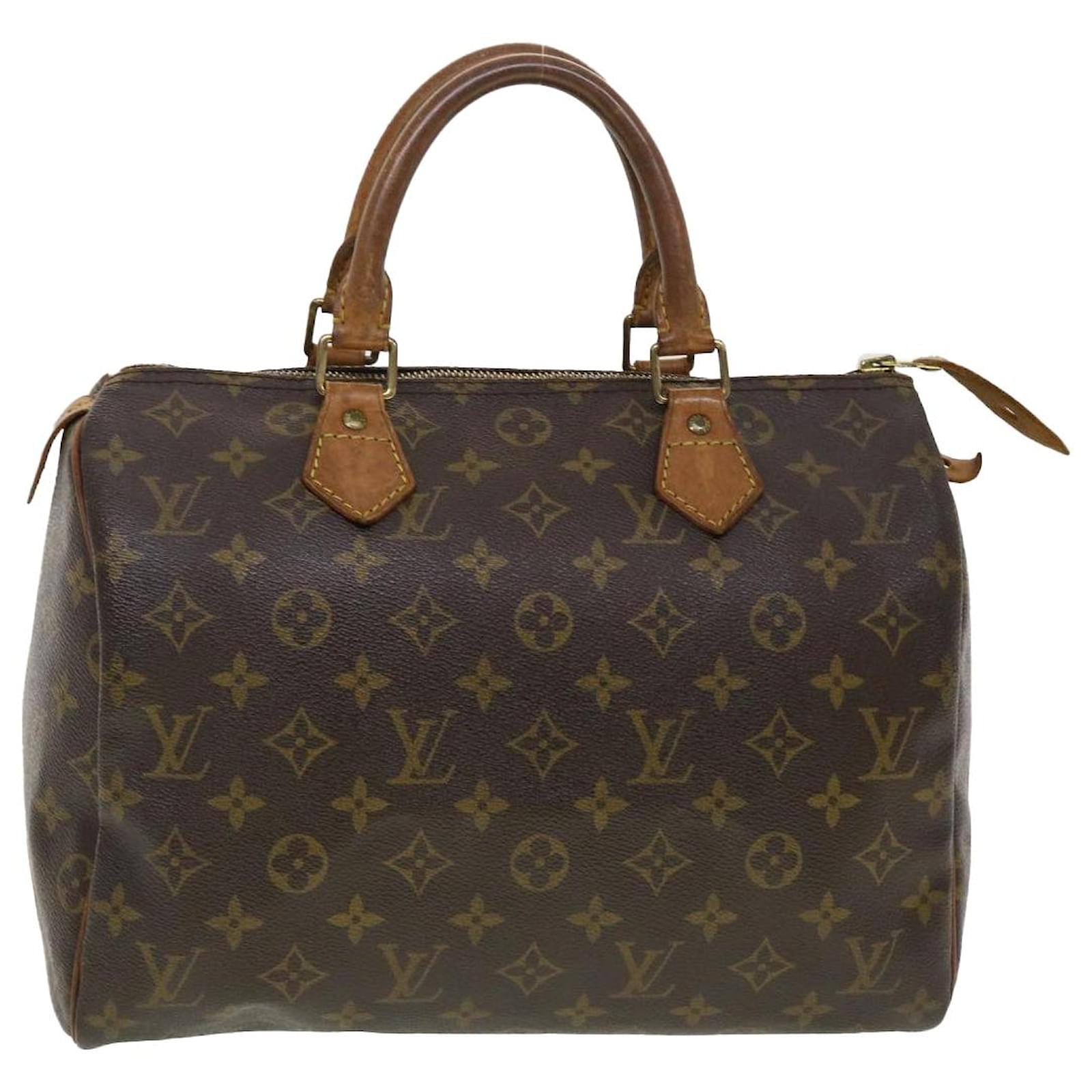 Louis Vuitton Monogram Speedy 30 Hand Bag M41526 LV Auth 42652