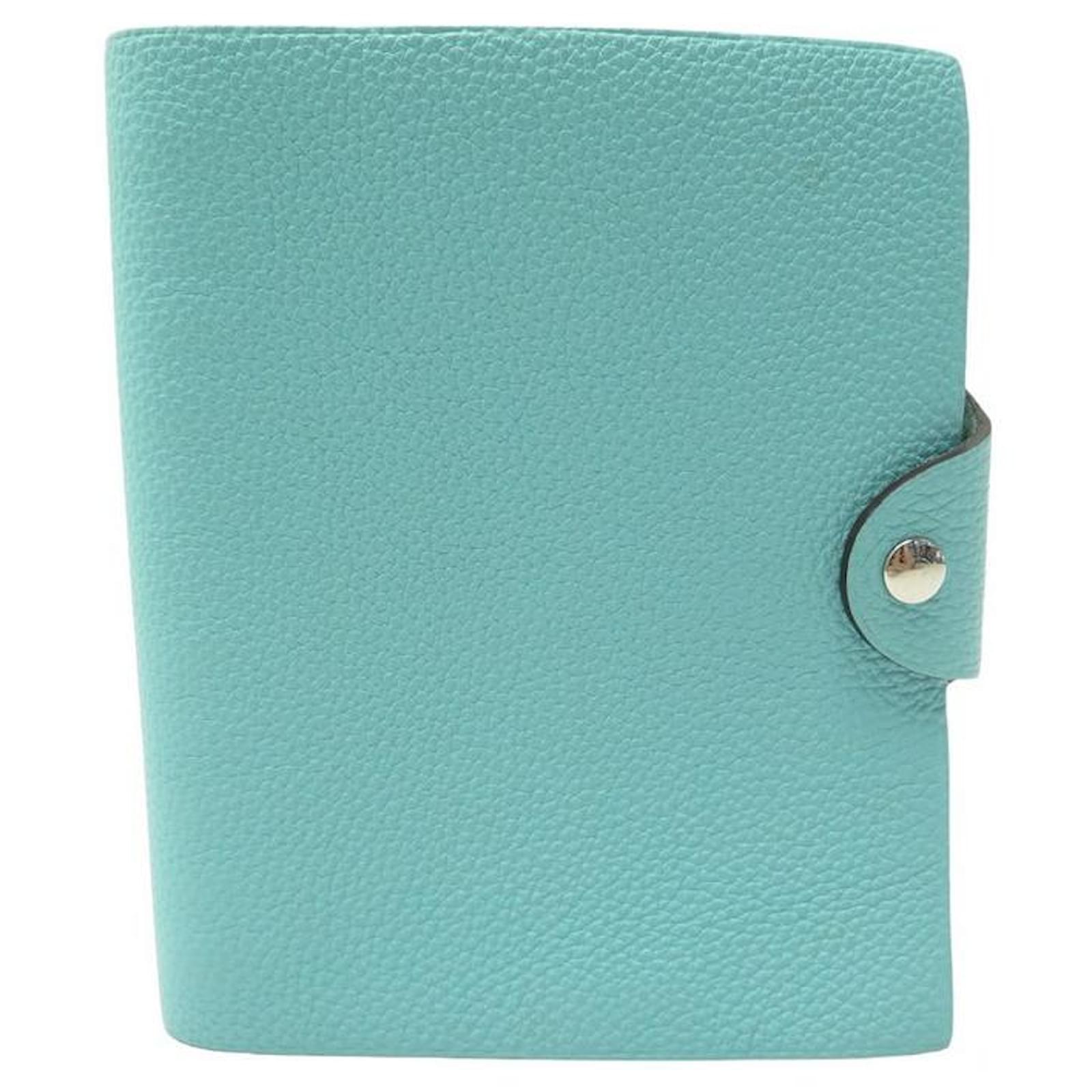 Hermès COVER CAHIER HERMES ULYSSE NEO PM BLUE LEATHER LEATHER NOTEBOOK ...