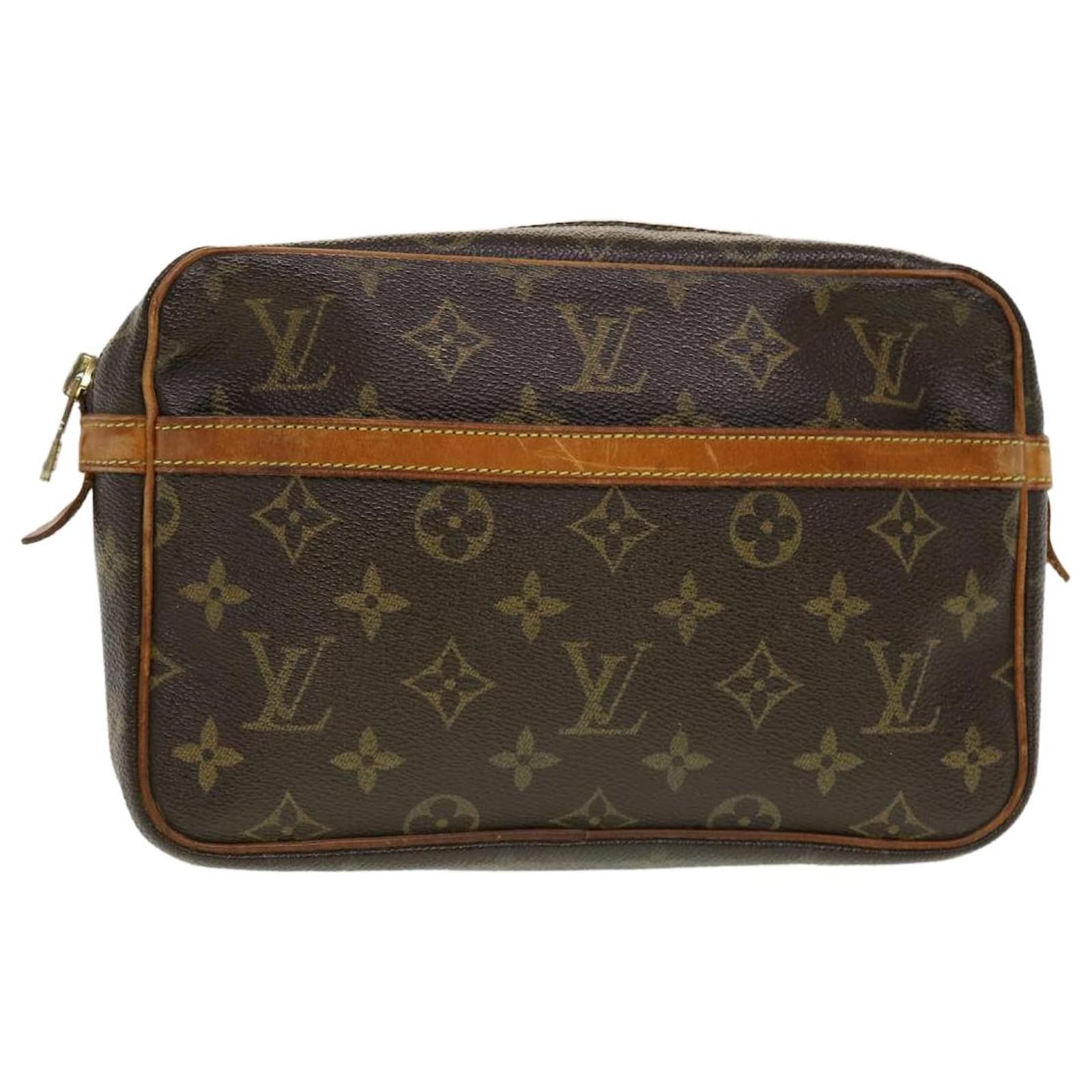 Louis Vuitton Monogram Compiegne 23 Clutch Bag M51847 LV Auth 42356 Cloth  ref.934534 - Joli Closet