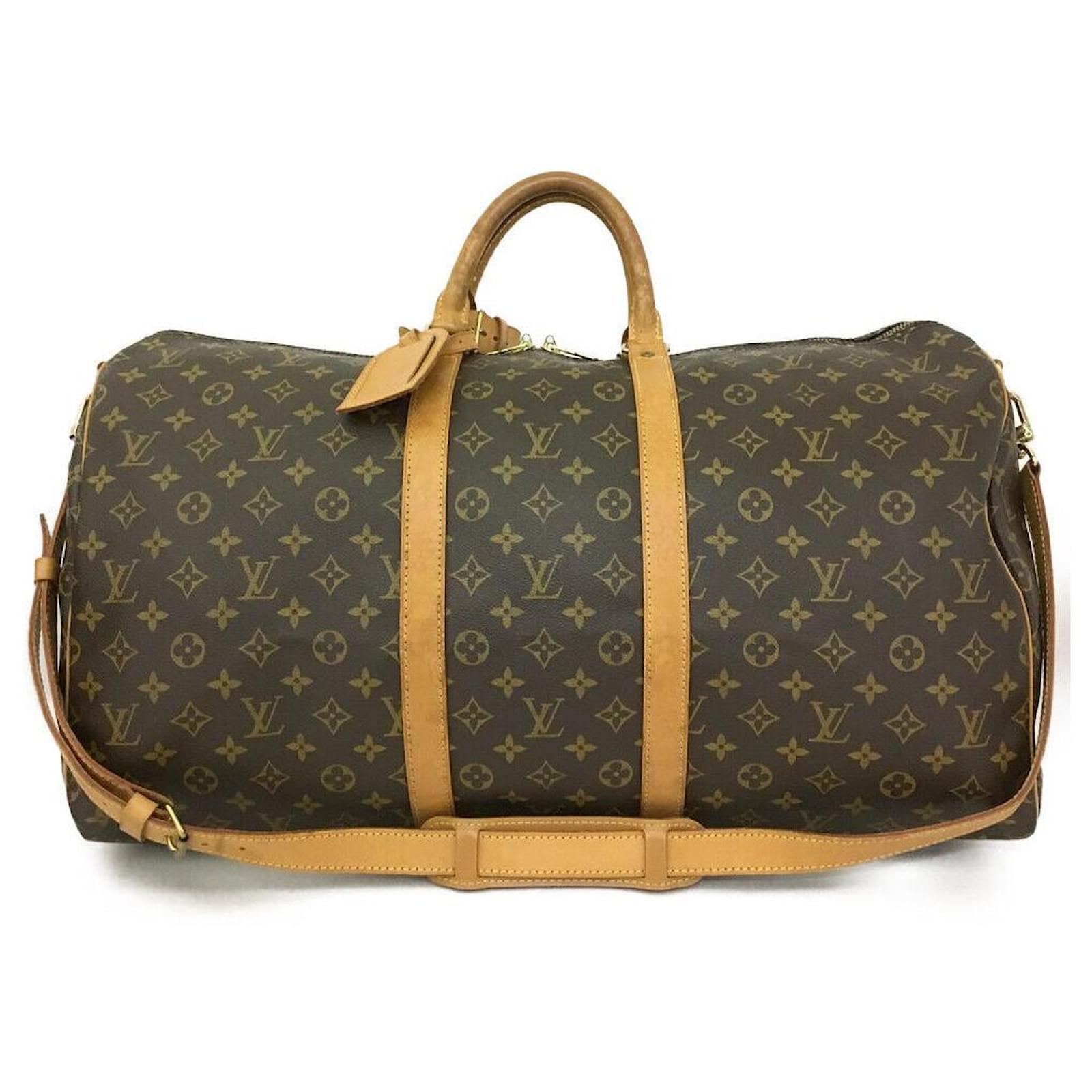 Louis Vuitton 1995 Pre-owned Monogram Keepall 50 Travel Bag - Brown