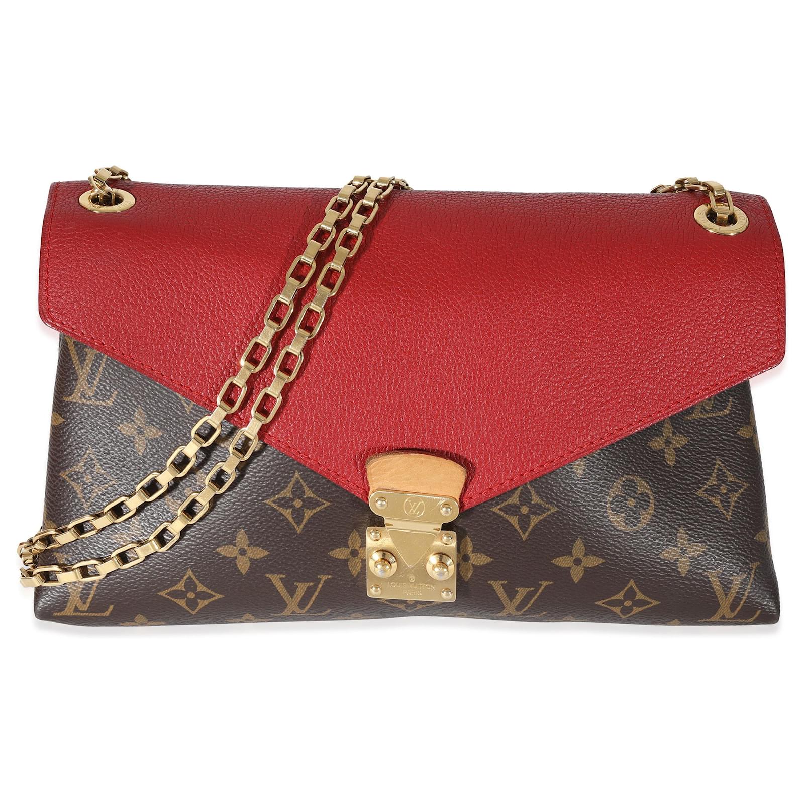 Handbags Louis Vuitton Louis Vuitton Cherry Monogram Canvas Pallas Chain Bag