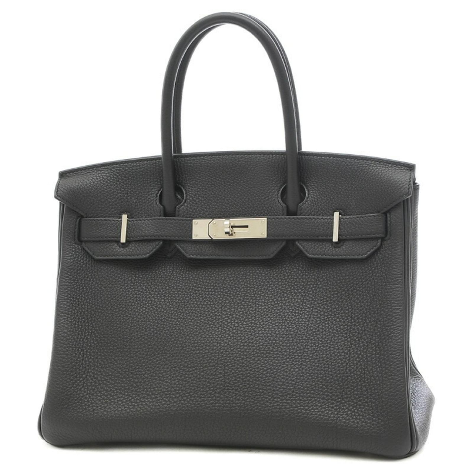 Hermès Birkin 30 Black Leather Ref.934886 - Joli Closet