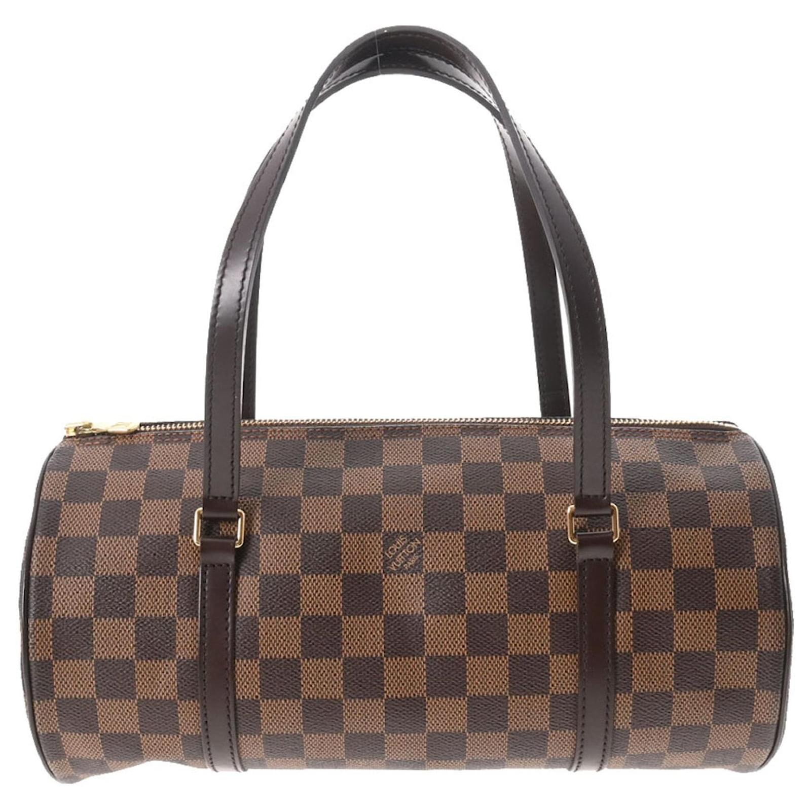 Authentic LOUIS VUITTON Damier Ebene Mini Papillon in Perfect Condition