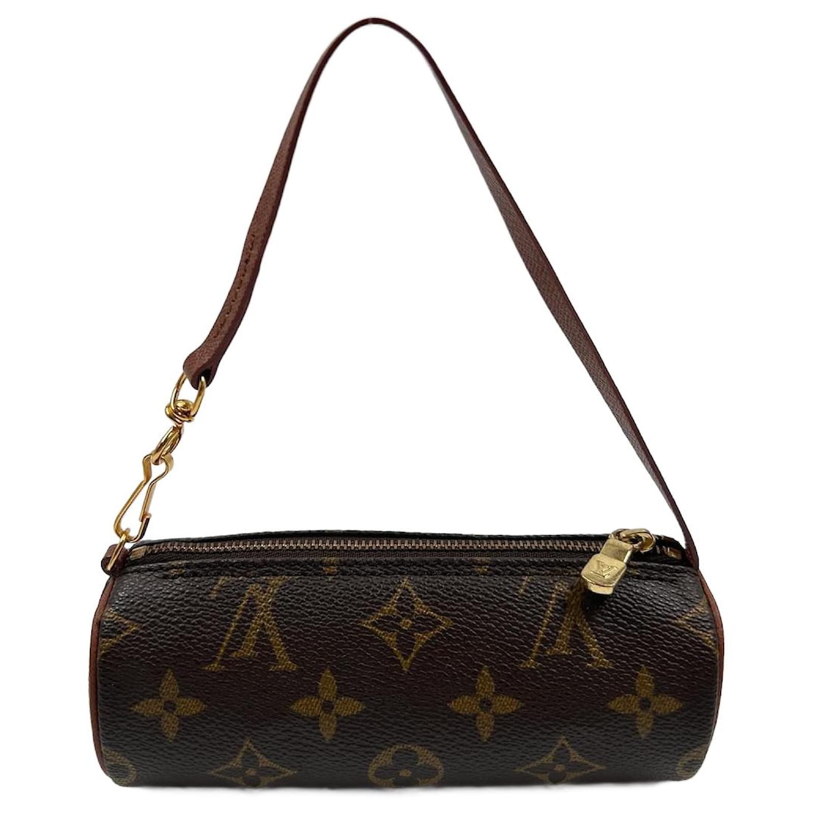 Louis Vuitton Nice Monogram Nano Brown in Coated Canvas with Gold
