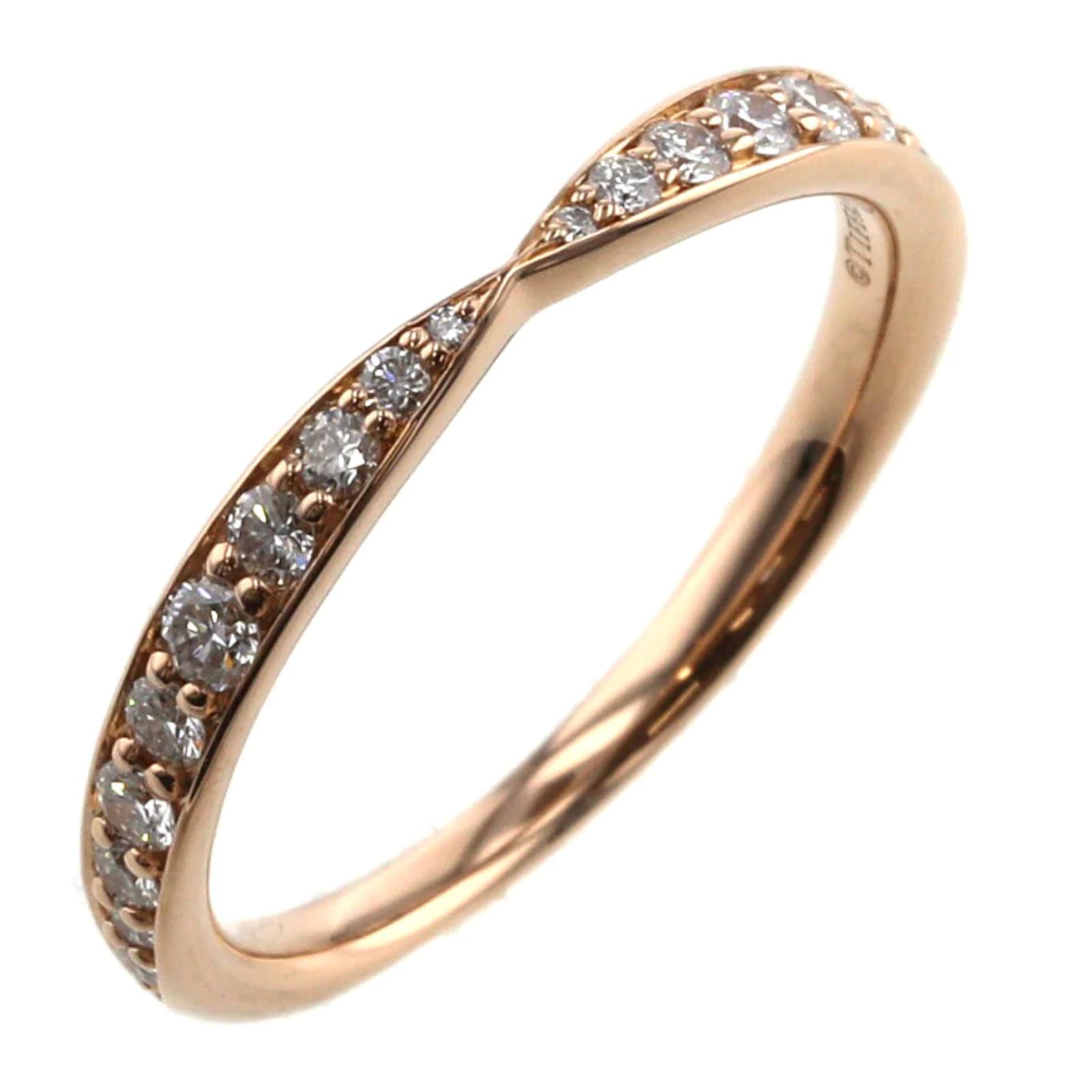 Tiffany harmony rose hot sale gold ring