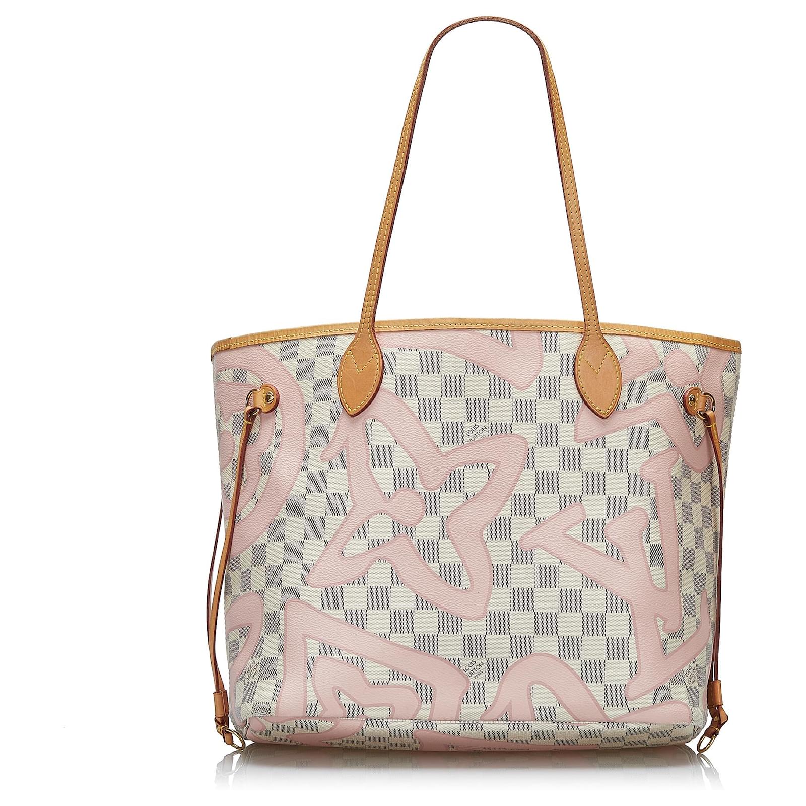 white and pink neverfull