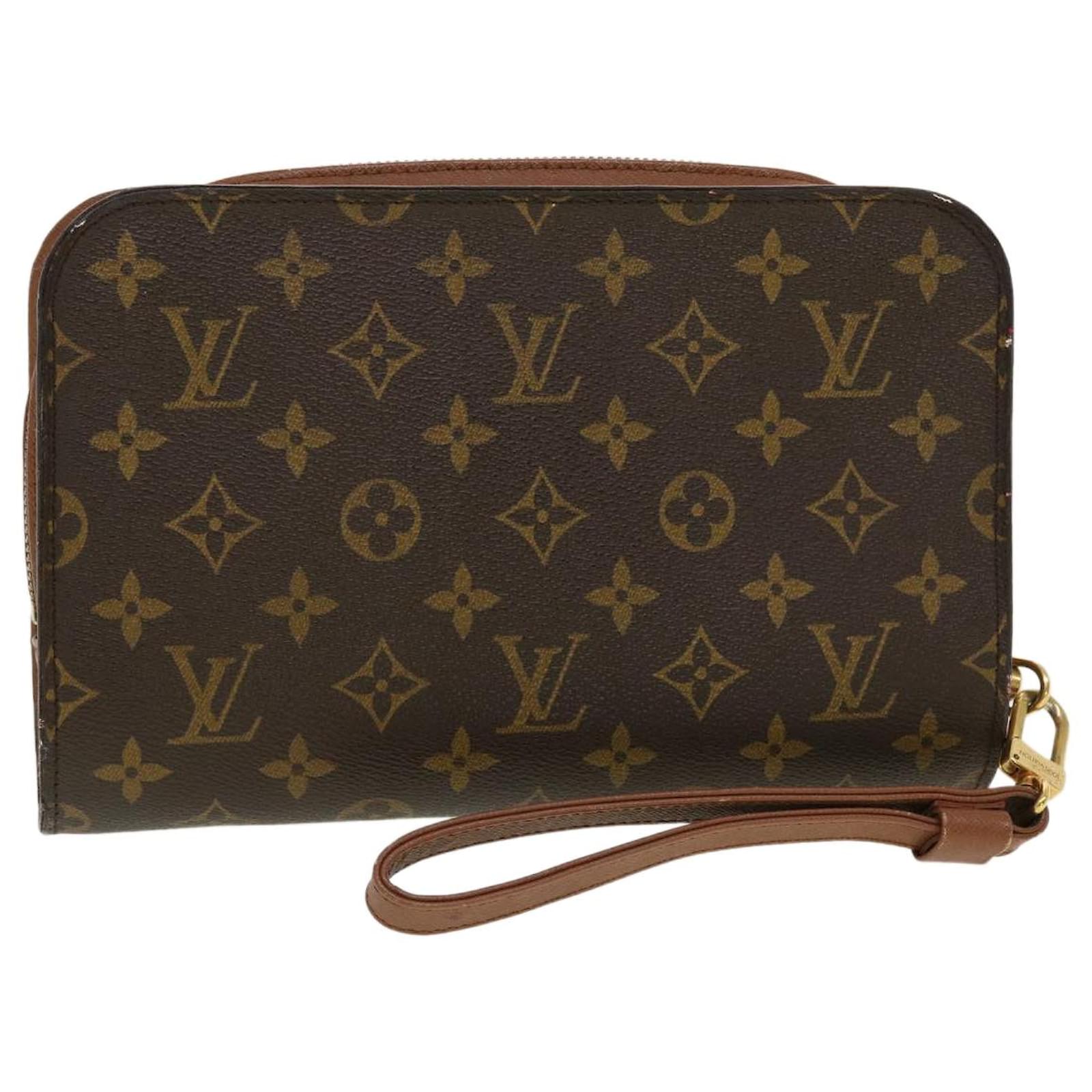 LOUIS VUITTON Monogram Orsay Clutch Bag M51790 LV Auth 42518 Cloth