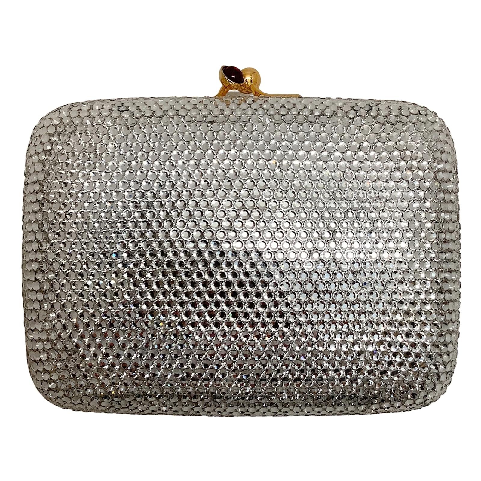 Judith Leiber Crystal Embellished Mini Bag